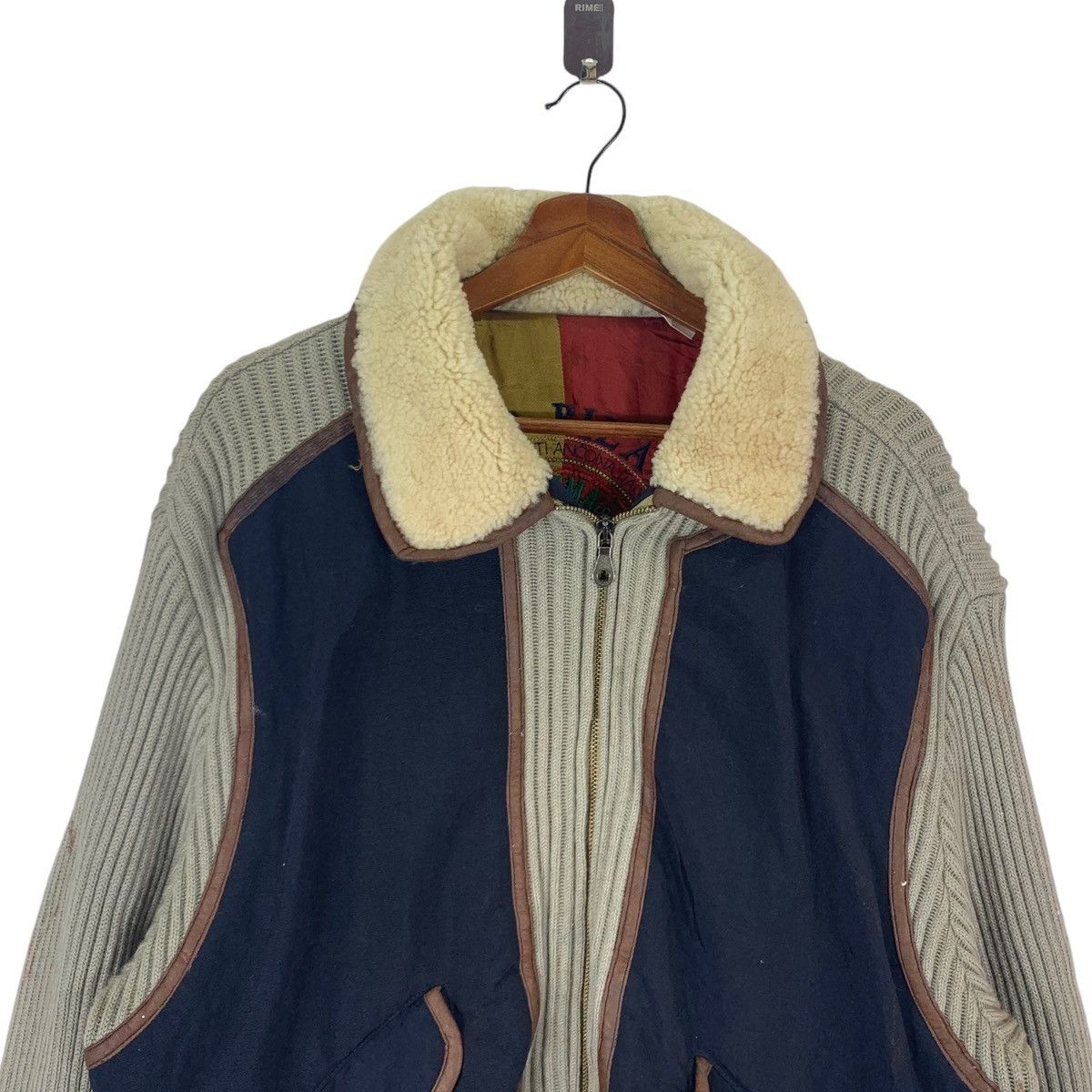 Designer 🔥⚡️DESIGNER UMBERTO BILANCIONI ITALY BOMBER JACKET Size US L / EU 52-54 / 3 - 5 Thumbnail