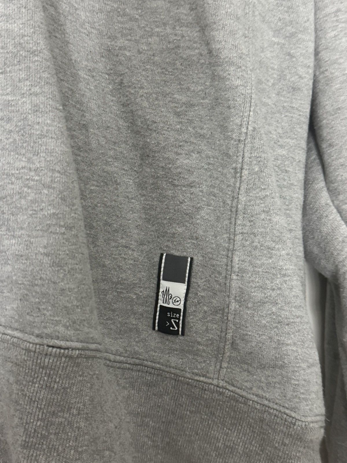 Moncler Moncler x Fragment Hiroshi Fujiwara Sweater – Grey – Rare Size US S / EU 44-46 / 1 - 5 Thumbnail