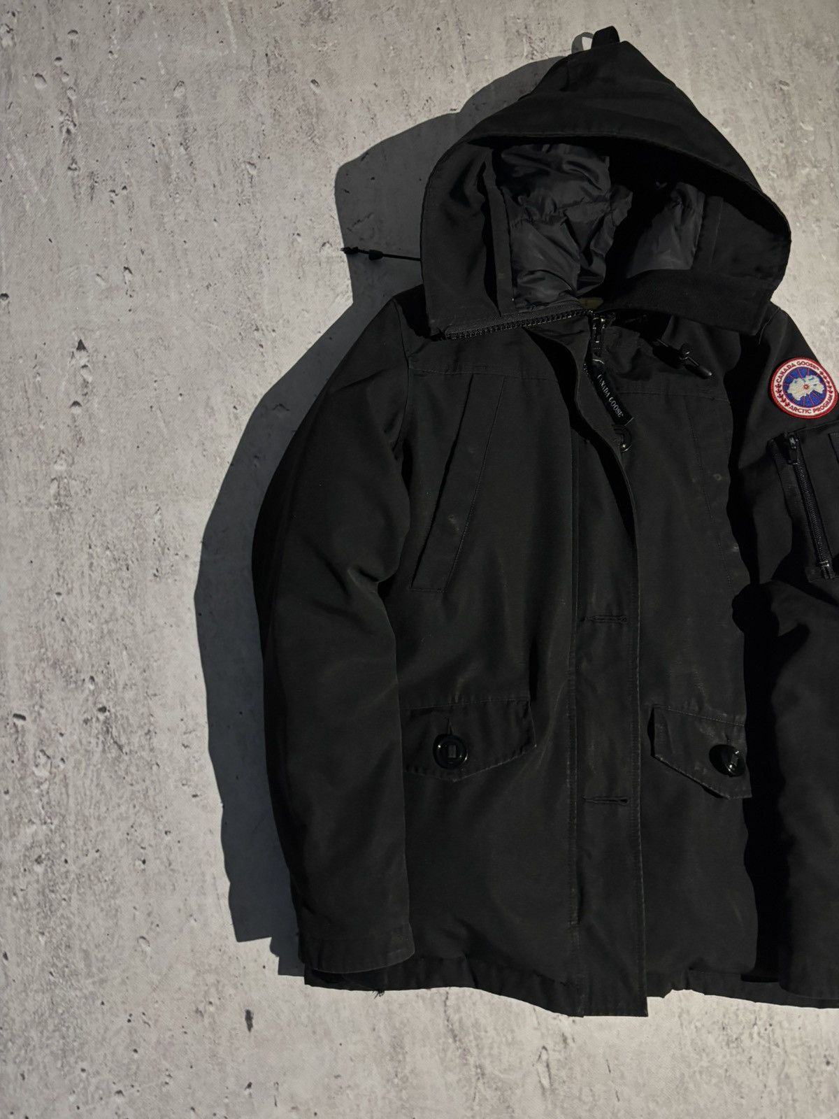 Canada Goose Arctic Parka Canada Goose Montebello Black Fur Gorpcore Size US M / EU 48-50 / 2 - 2 Thumbnail