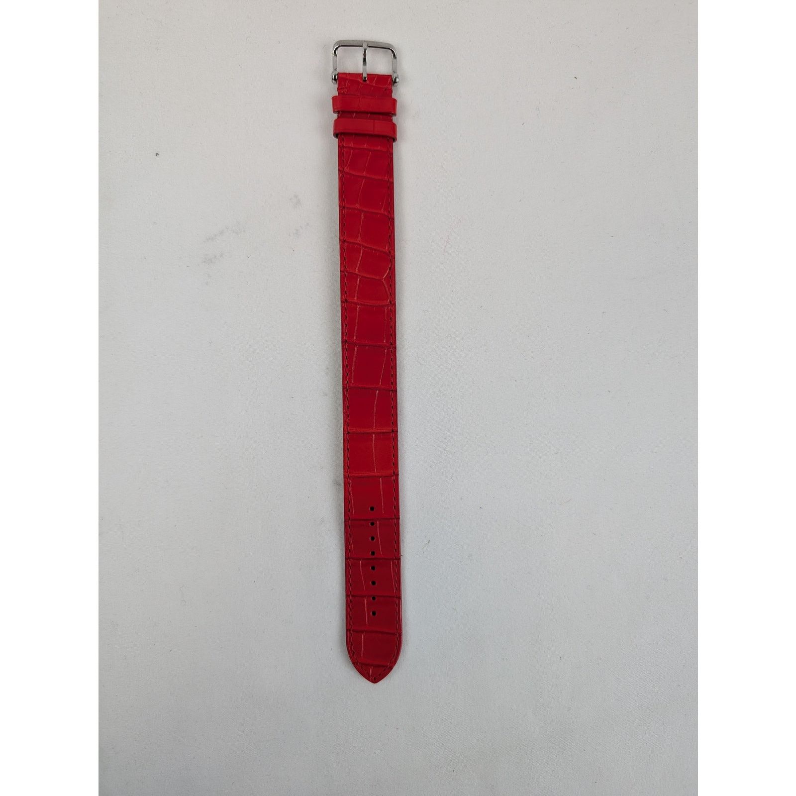 Tom Ford o1rshd1 Size: OS / Buckle Watch Straps 19mm Brushed in Red Size ONE SIZE - 1 Thumbnail