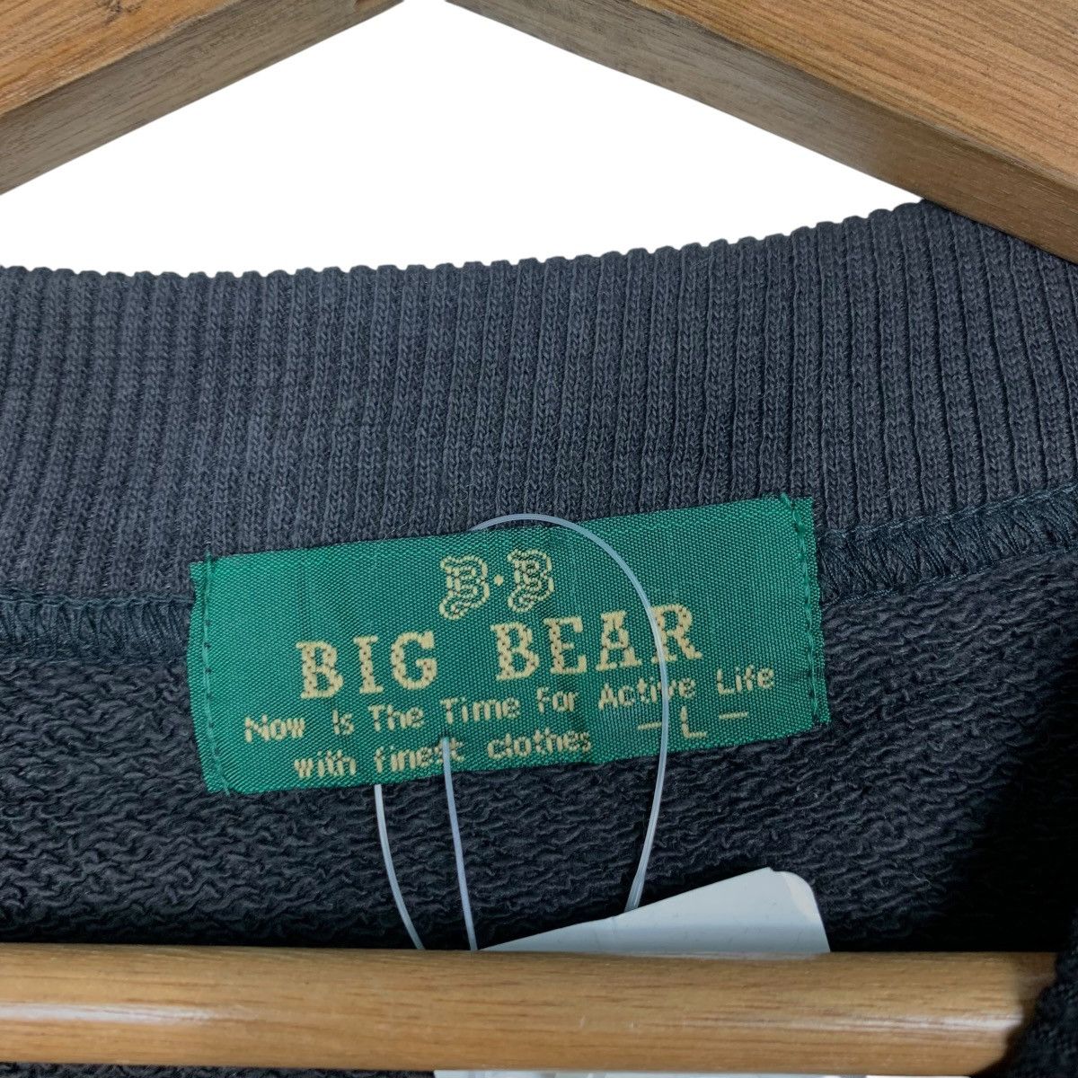Japanese Brand BIG BEAR Products Graphics Printed Sweatshirts #1750-C78 Size US L / EU 52-54 / 3 - 11 Thumbnail