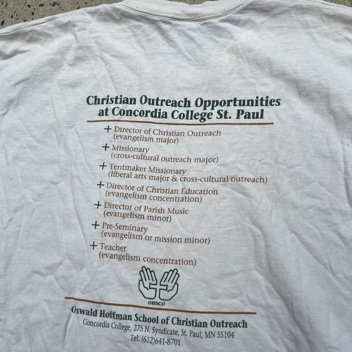 Fruit Of The Loom Vintage 90s RUN THE RACE PASS IT ON Single Stitch Shirt Size US XL / EU 56 / 4 - 6 Thumbnail