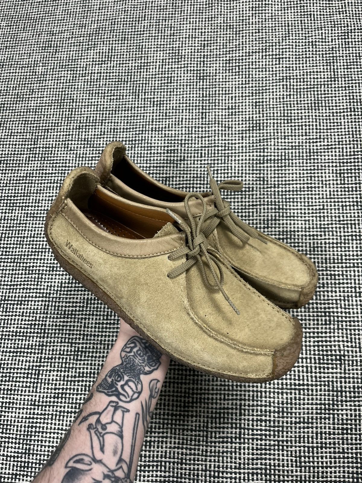 Clarks Clarks wallabees Natalie low top sneakers suede Size US 6 / IT 36 - 1 Thumbnail