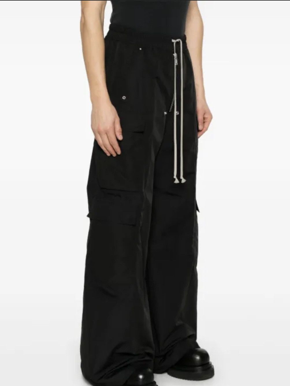 Rick Owens Rick Owens CARGOBELAS BLACK Size US 34 / EU 50 - 13 Thumbnail