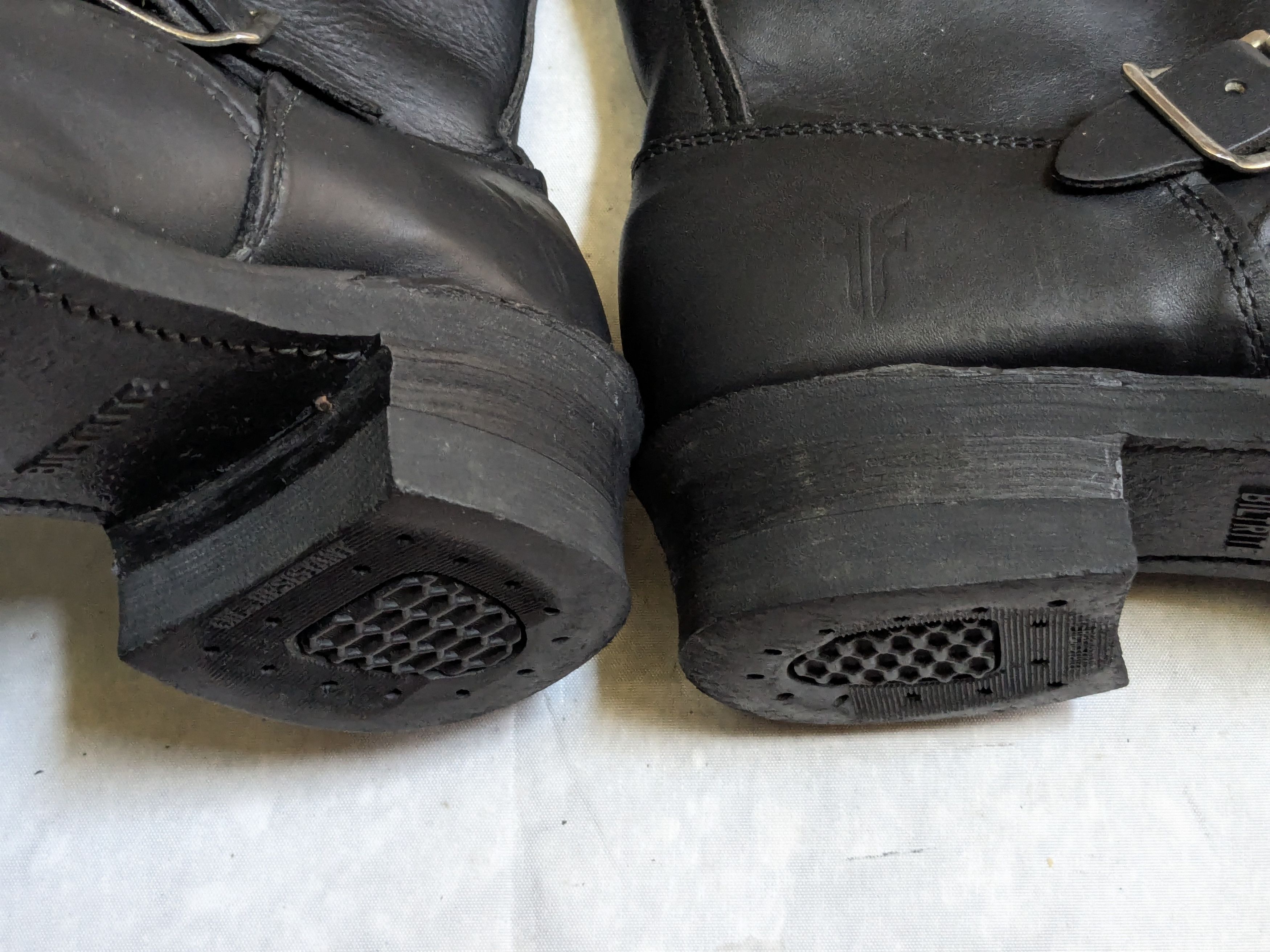 Frye Frye Engineer Boots Black Leather 9.5 Motorcycle Biker Size US 9.5 / EU 42-43 - 17 Thumbnail