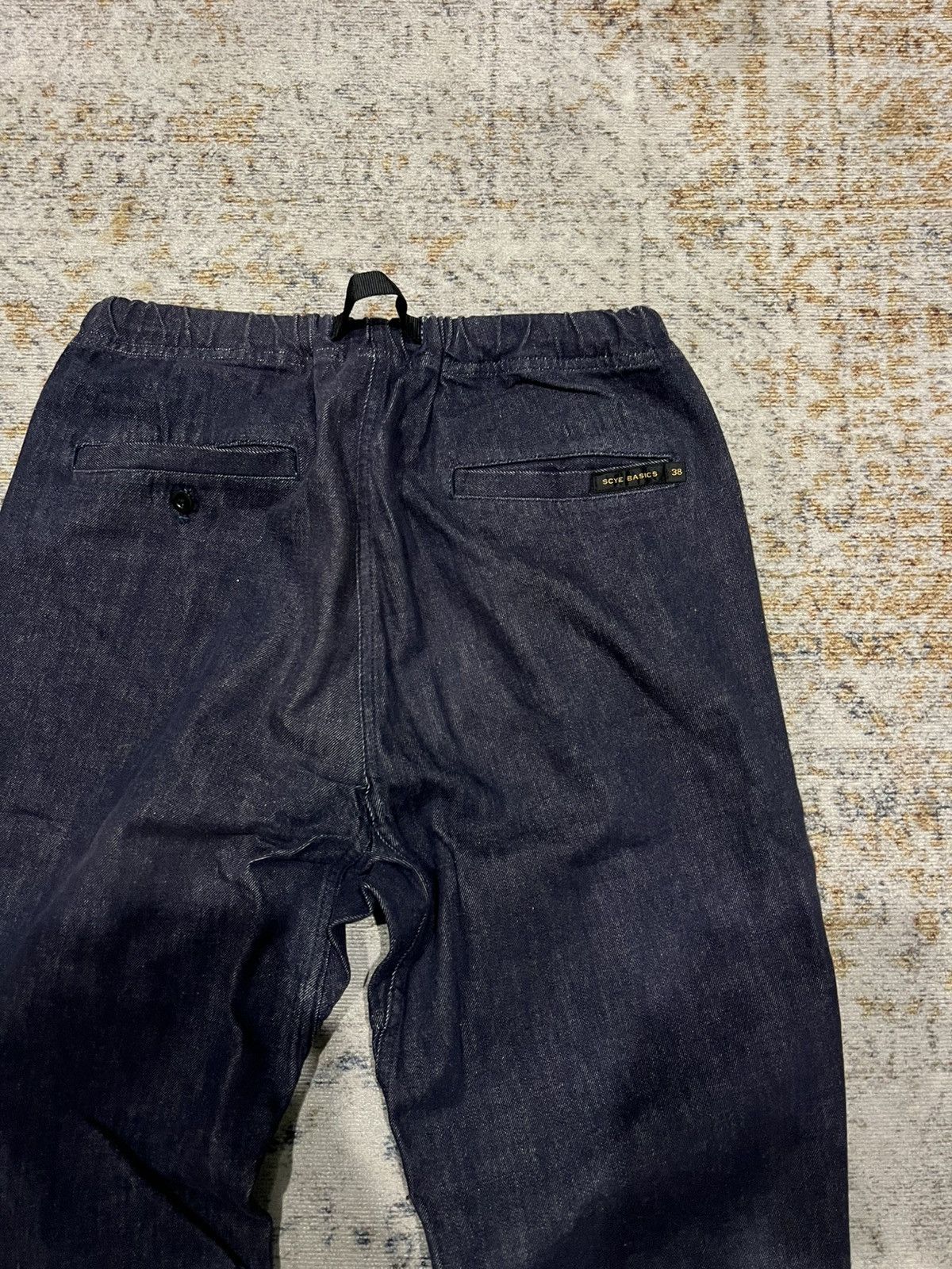 Gramicci Gramicci x Scye Indigo Raw Denim Baggy Pants Size US 30 / EU 46 - 5 Thumbnail