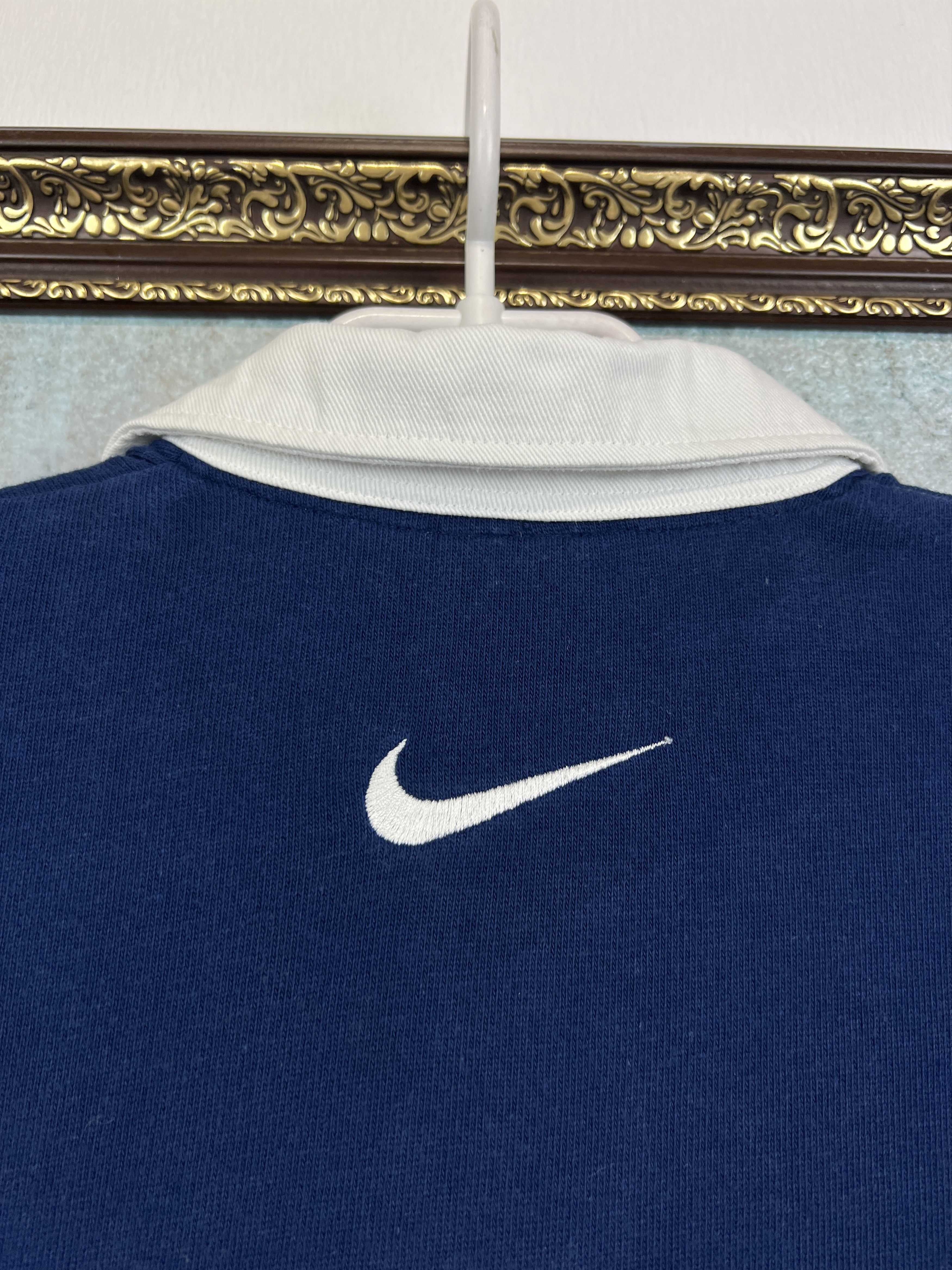 Nike Vintage 90's England Rugby Union Jersey Long Sleeve Shirt Size US S / EU 44-46 / 1 - 10 Thumbnail