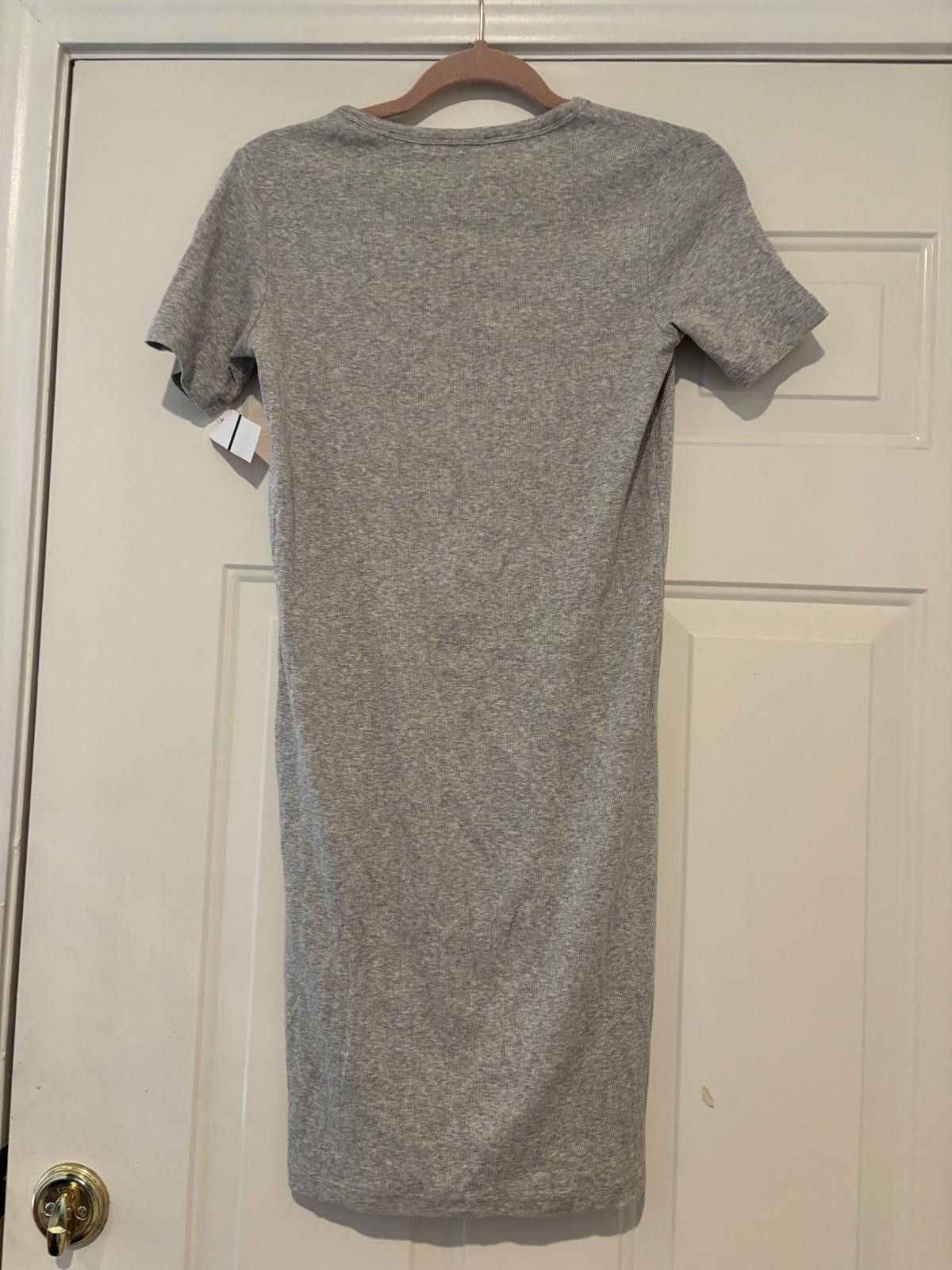 Cos Womens COS sz XS grey dress easily fit a S, as well #331 Size XS / US 0-2 / IT 36-38 - 2 Thumbnail