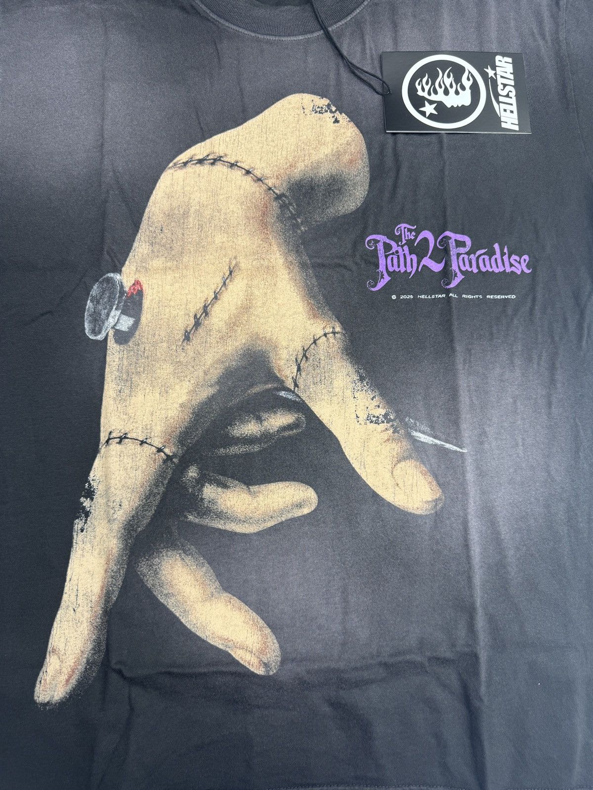 HELLSTAR Hellstar Hand Walk T-shirt Size US M / EU 48-50 / 2 - 2 Thumbnail
