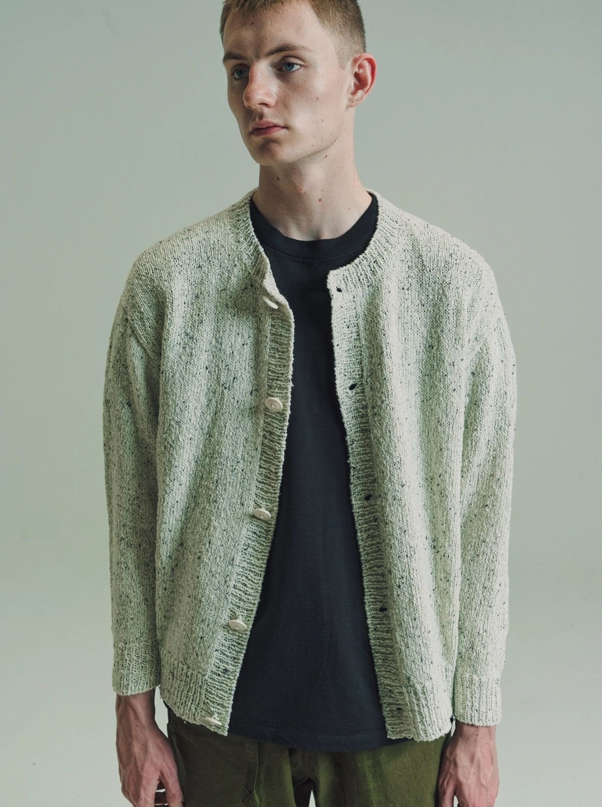 MAN-TLE Salt Knit R15Z3 Cardigan Size US M / EU 48-50 / 2 - 1 Thumbnail