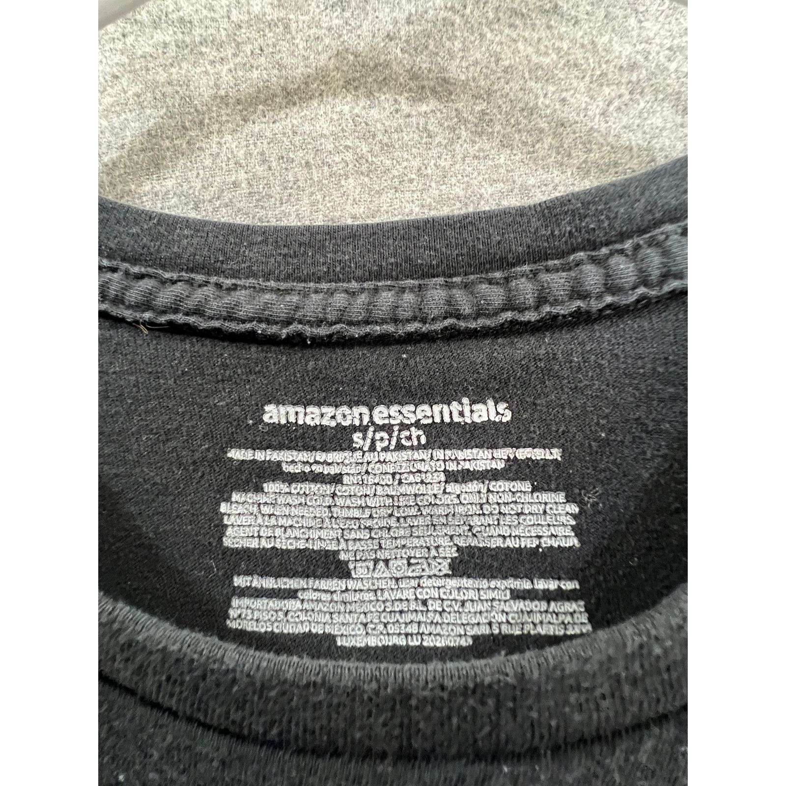 Other Amazon Essentials Shirt Adult Small Black Casual Size US S / EU 44-46 / 1 - 3 Thumbnail