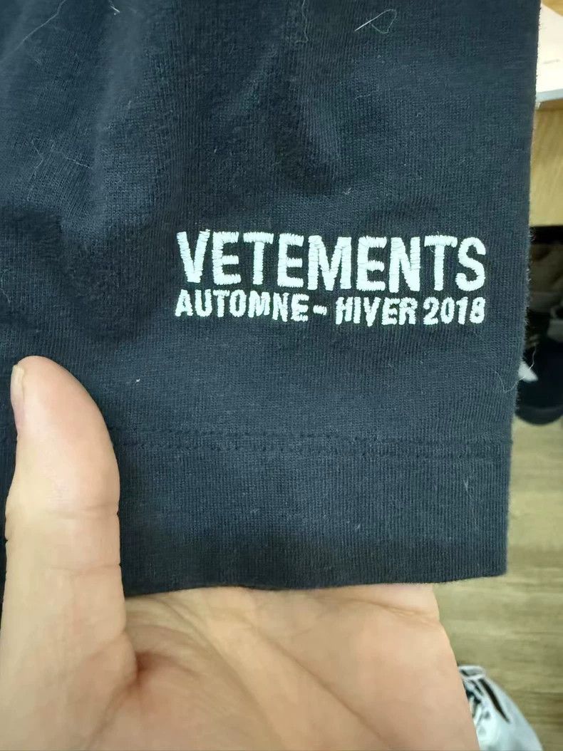 Vetements Vetements Fake Three-Piece Patchwork Trendy Short Sleeve Size US XS / EU 42 / 0 - 7 Thumbnail