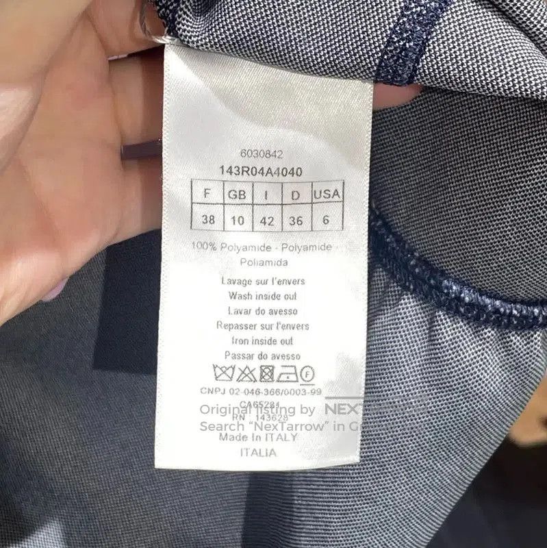 Dior Dior Color-Block Cotton Blend Dress . Size M / US 6-8 / IT 42-44 - 4 Thumbnail