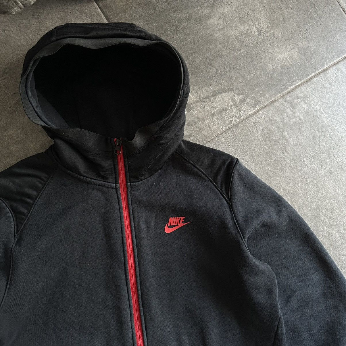 Nike × Vintage Vintage Nike Zip Hoodie Used Sweater FC Sport-wear Y2K 00s Size US M / EU 48-50 / 2 - 8 Thumbnail