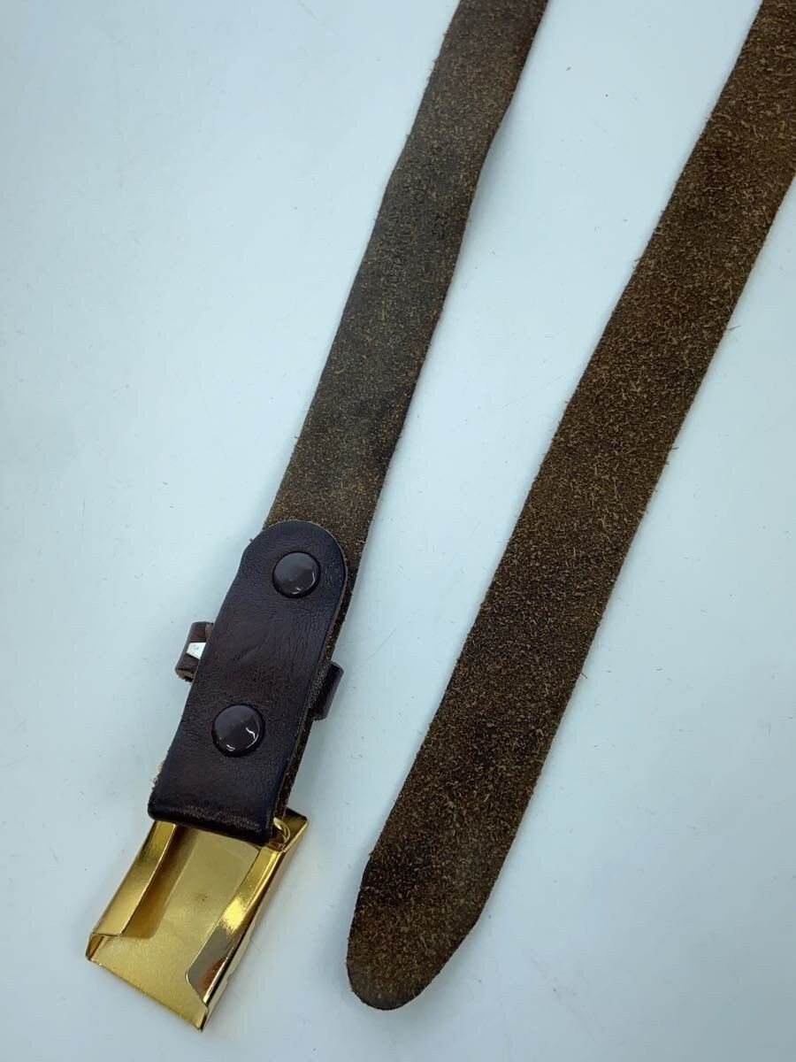 Taiga Takahashi Brown Leather Hickok Belt Size ONE SIZE - 7 Thumbnail