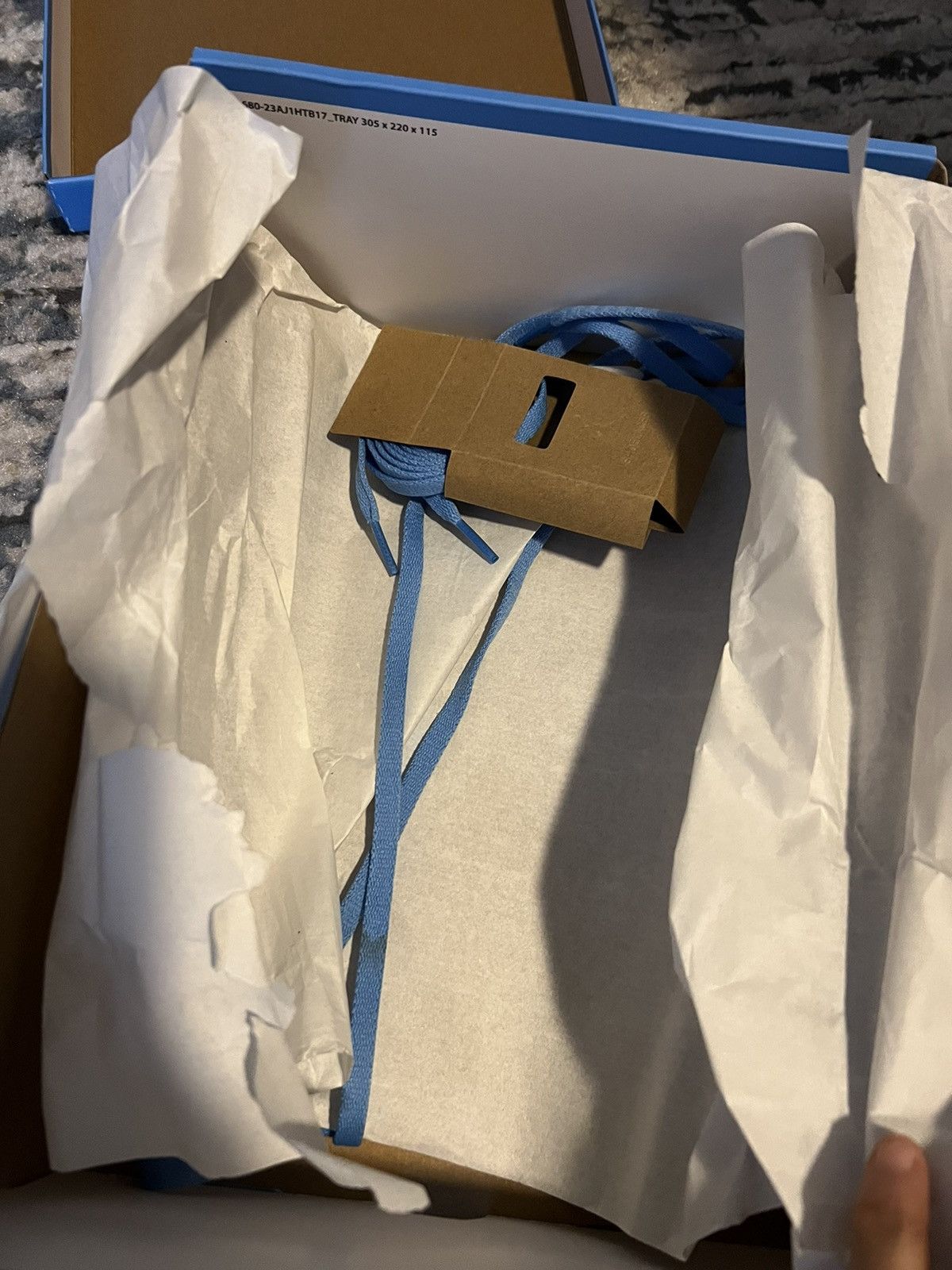 Nike Jordan 1 university blue Size US 8 / EU 41 - 9 Thumbnail