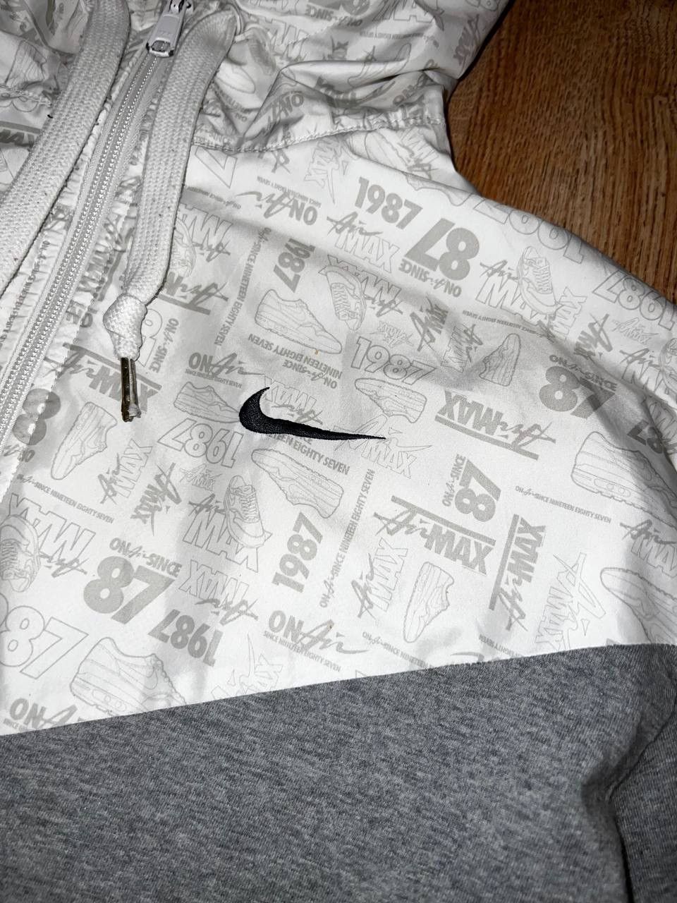 Nike × Vintage Zip Hoodie Nike Vintage Basic Logo Outdoor Style 90s Drip Size US M / EU 48-50 / 2 - 11 Thumbnail