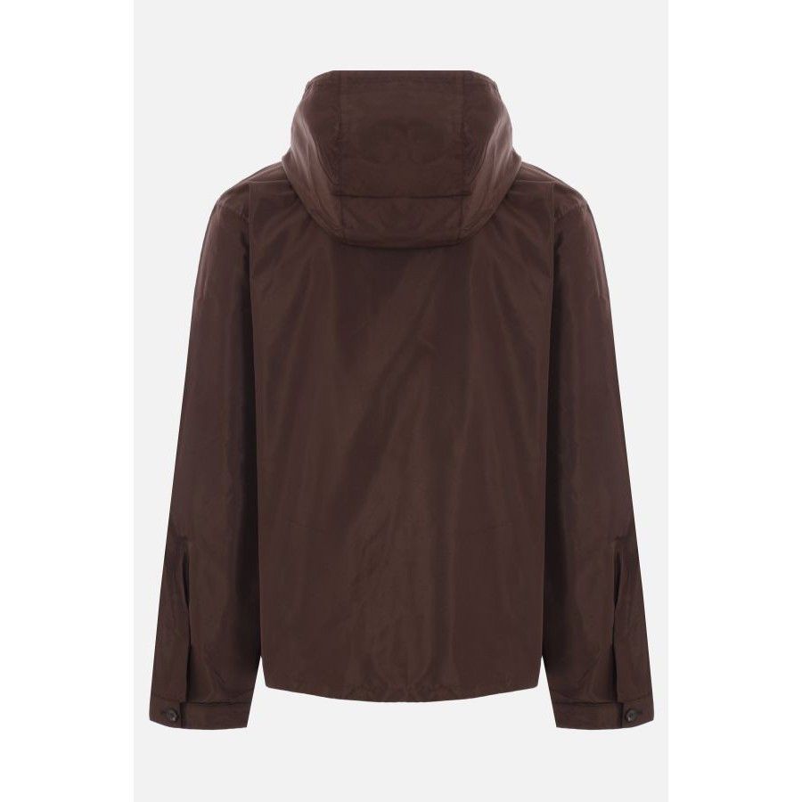 Prada PRADA Faille Brown Windbreaker Jacket New & Authentic (Men's Size US L / EU 52-54 / 3 - 2 Thumbnail