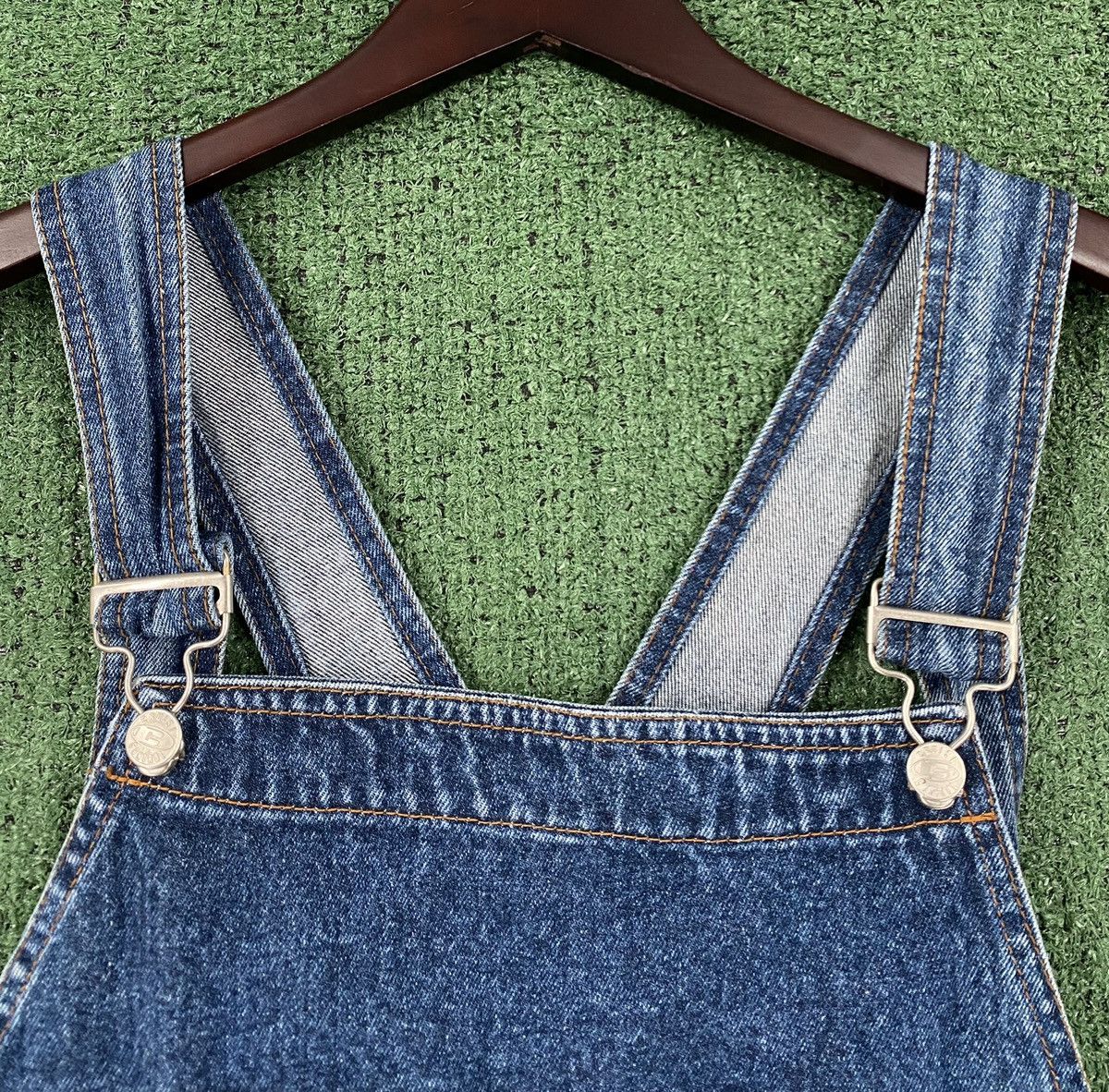 Other VTG Y2K Cruise Control Logo Deep Pocket Jean Shortalls Size US 36 / EU 52 - 5 Thumbnail