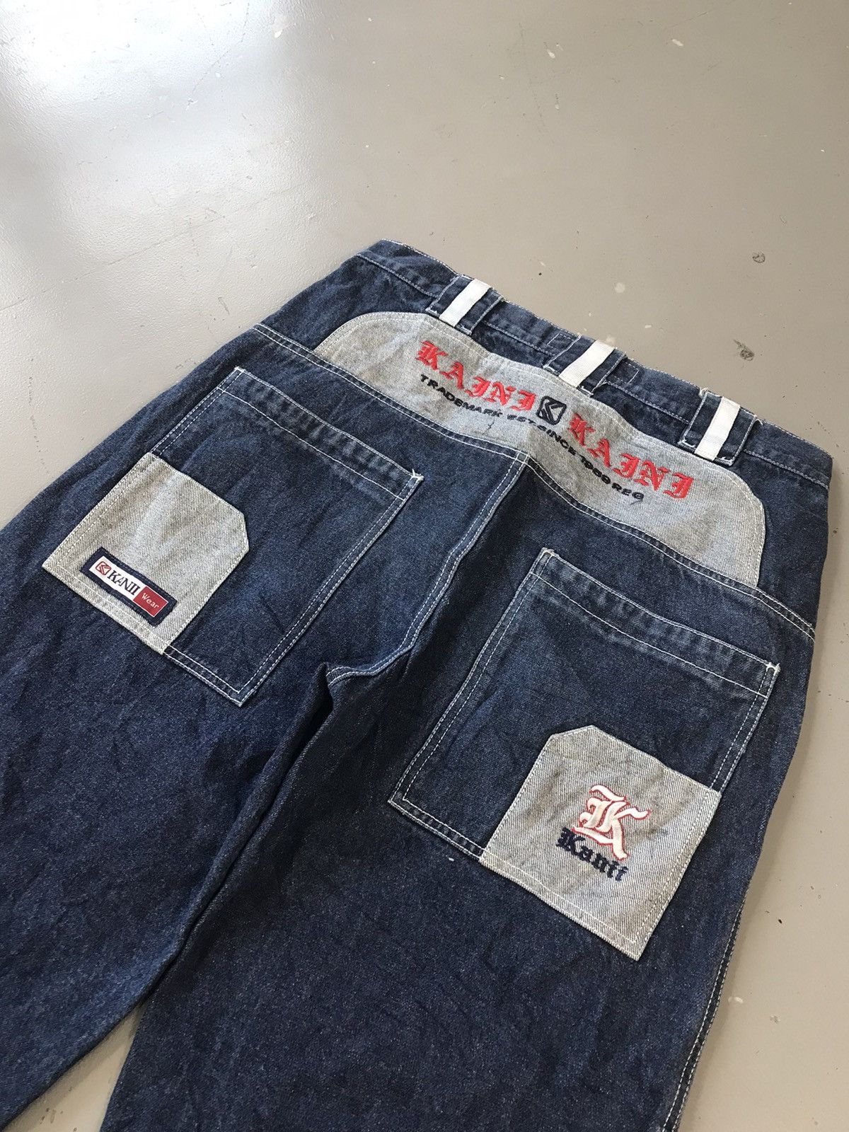 Southpole Vintage Kani SpellOut embroidered denim jort Size US 34 / EU 50 - 9 Thumbnail