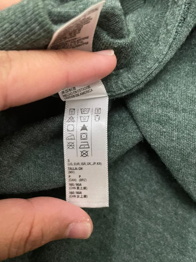 American Apparel K3-010 army green RARE airtime T-Shirt s Size US S / EU 44-46 / 1 - 11 Thumbnail