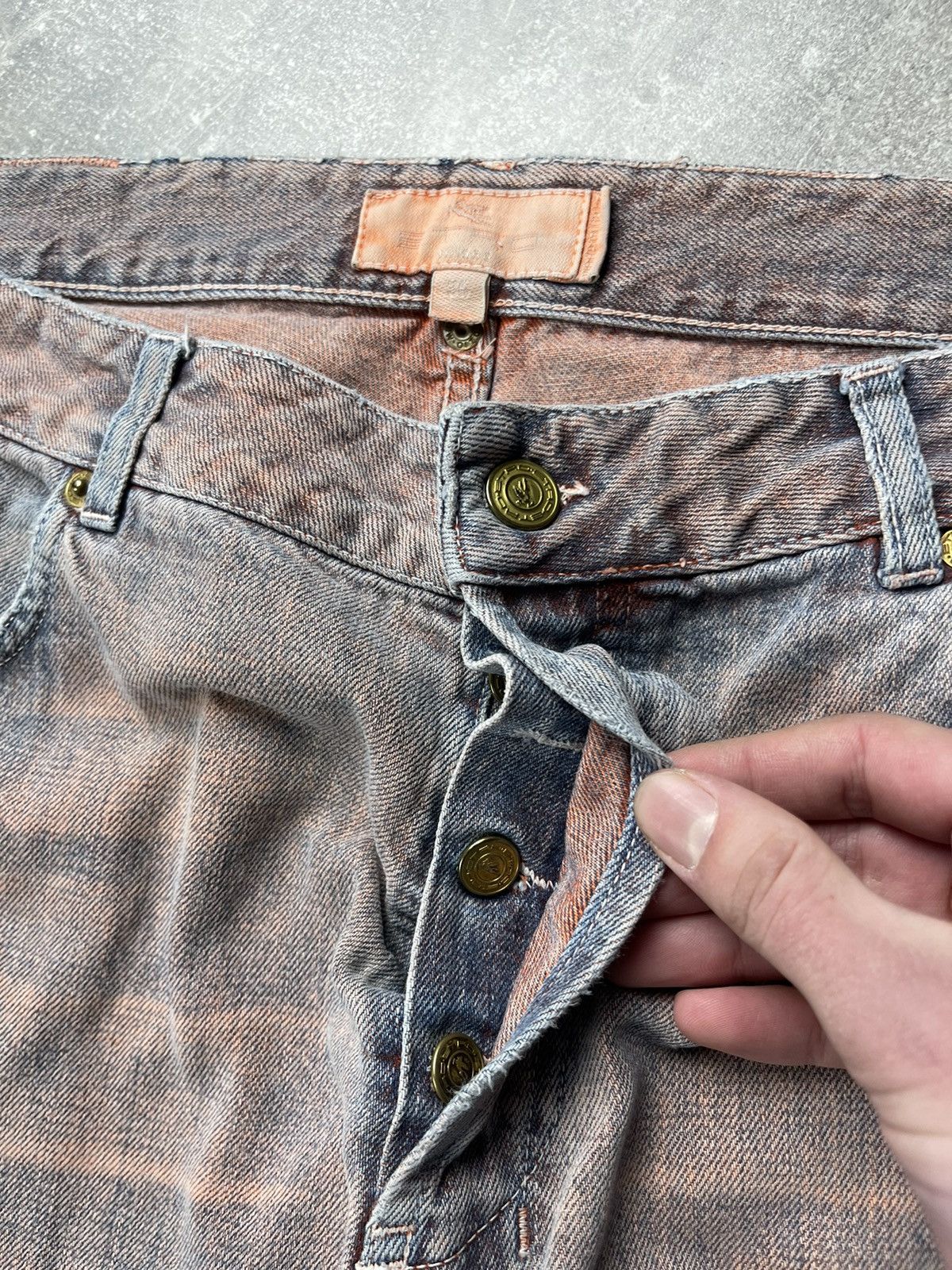 Etro Etro Vintage Denim Jeans Blue Washed Brick Size 34 Size US 34 / EU 50 - 10 Thumbnail