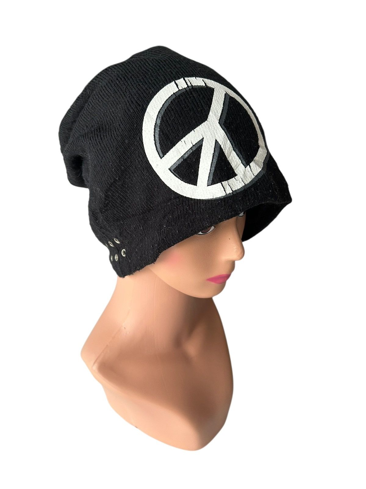 Japanese Brand × Kapital × Vintage Peace Japanese Punk Style Beanie Hats Size ONE SIZE - 3 Thumbnail
