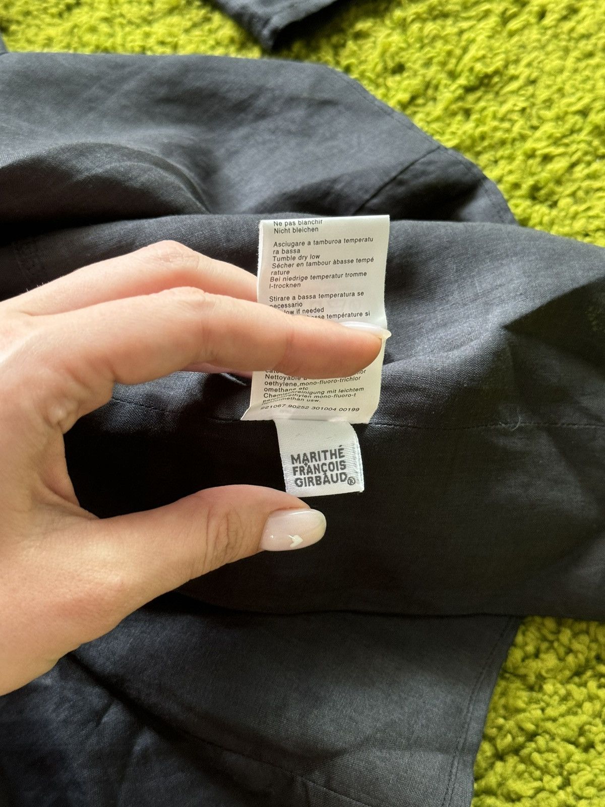 Designer × Marithe + Francois Girbaud Marithe Francois Girbaud avant garde 100% ramie dress Size XL / US 12-14 / IT 48-50 - 8 Thumbnail