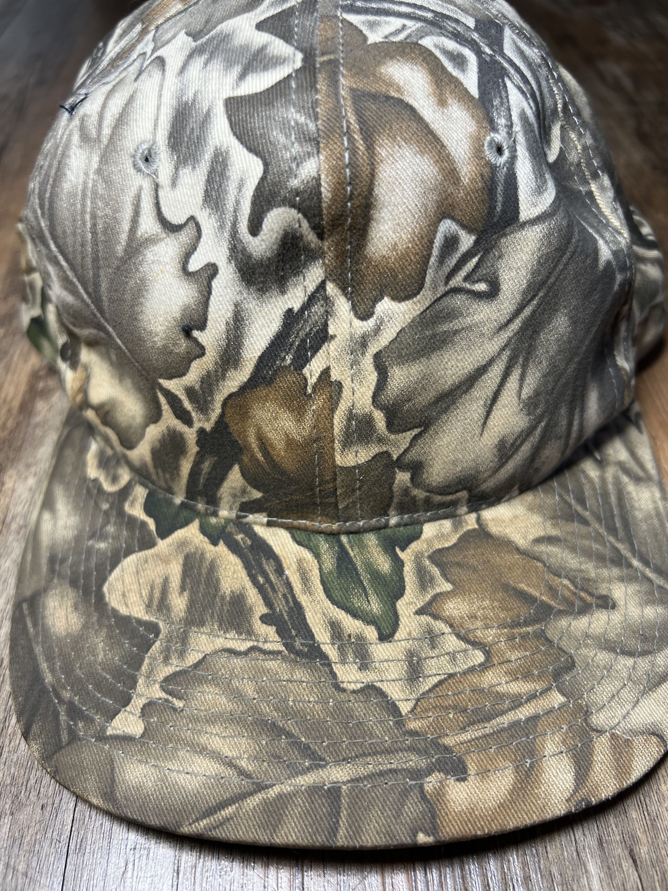 Vintage Vintage Camouflage Print Headliner Snapback Cap Size ONE SIZE - 2 Thumbnail