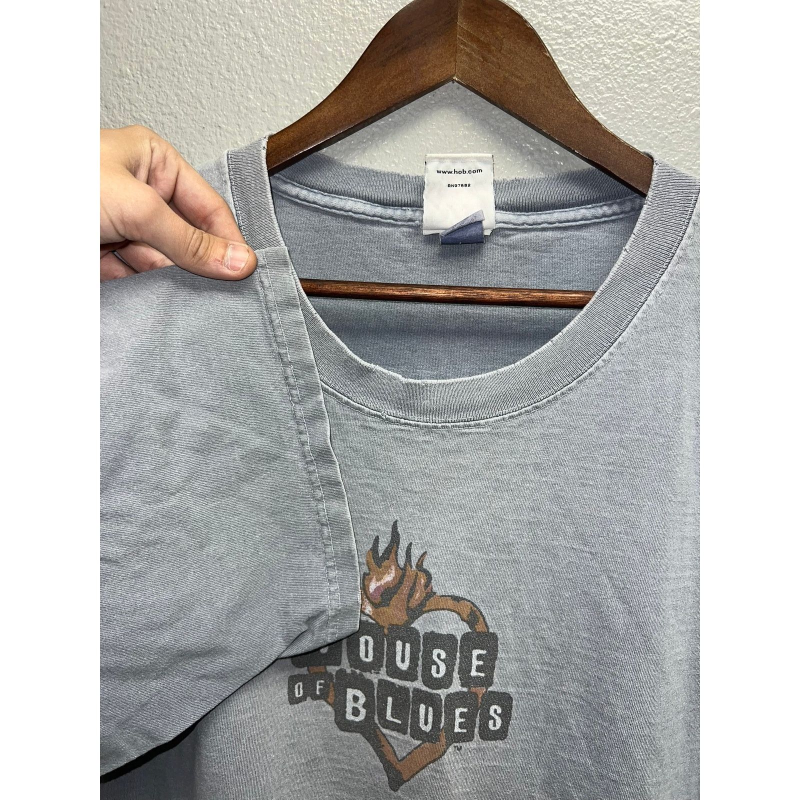 Vintage Vintage House Of Blues New Orleans Shirt Tour Tee 90s VTG XL Size US XL / EU 56 / 4 - 6 Thumbnail