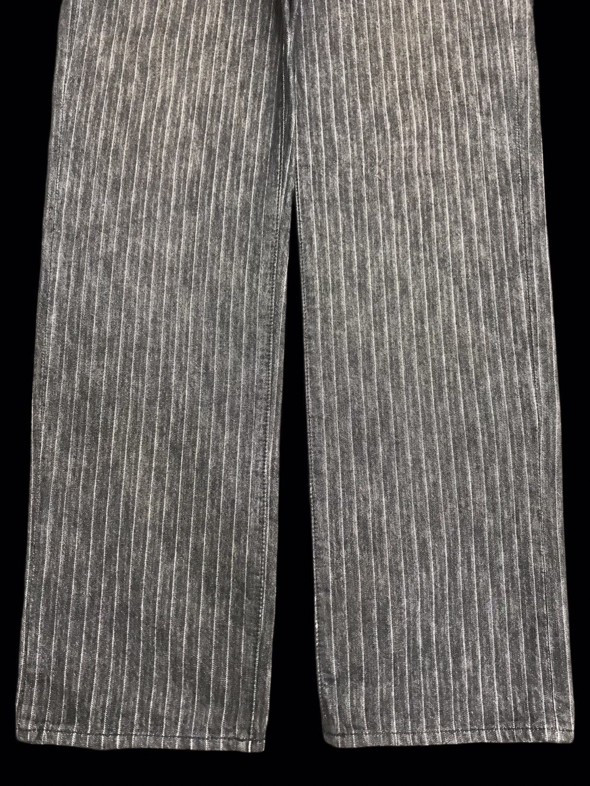 Japanese Brand 💥VERY RARE💥FINWAY STRIPE Herring Bone Twill PANT F144 Size US 29 - 6 Thumbnail