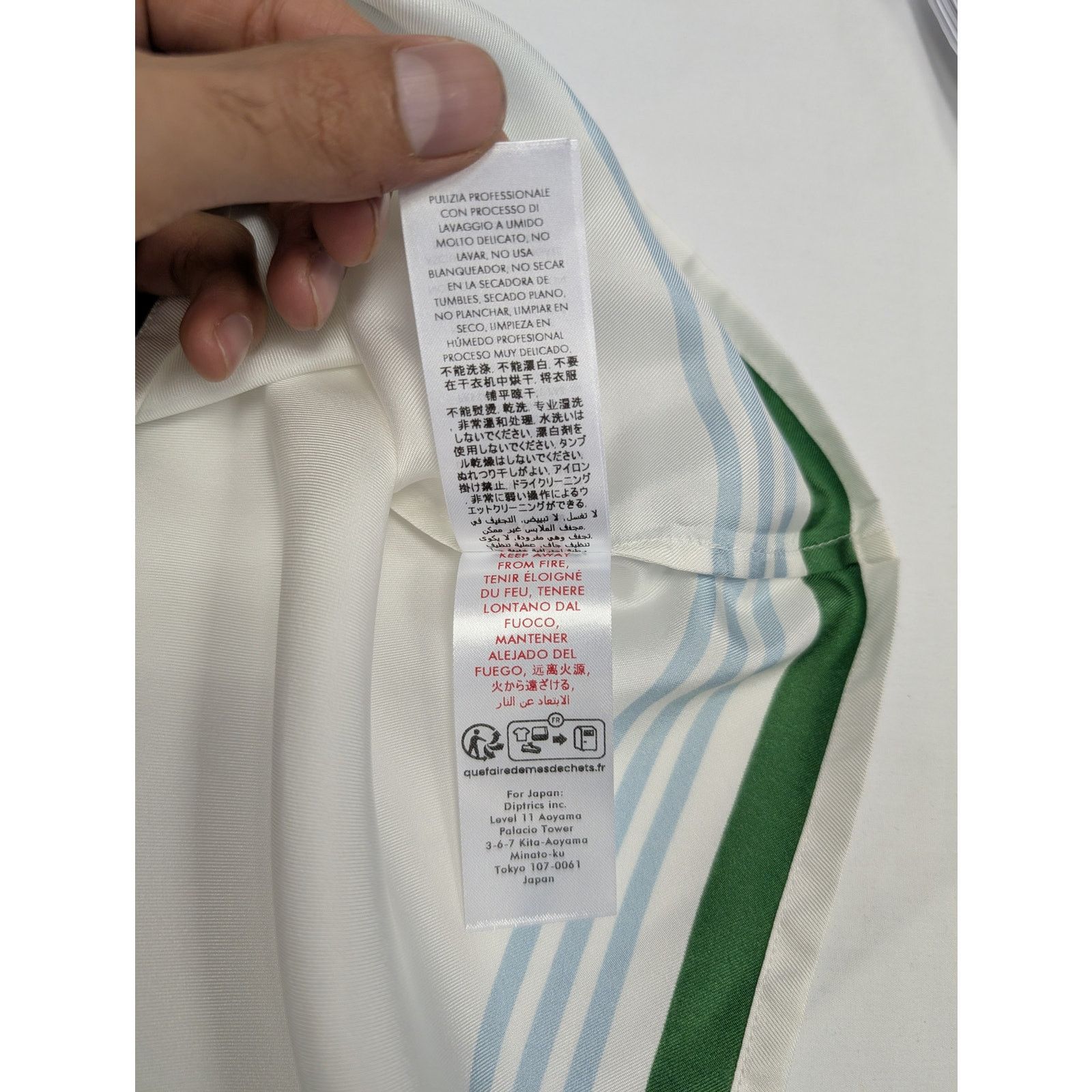 Casablanca o1rshd1 Metaphysical Tennis Short Sleeve Curban Collar Shirt Size US M / EU 48-50 / 2 - 14 Thumbnail