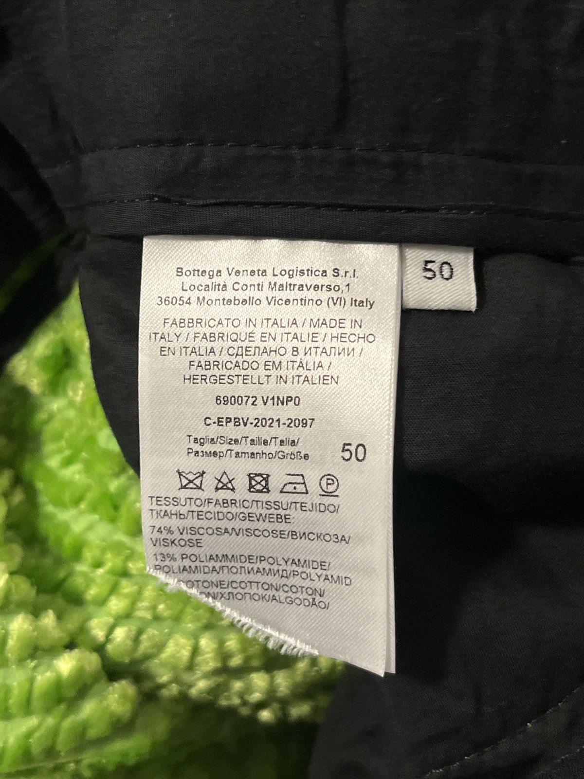 Bottega Veneta Bottega Veneta Stretch Chenille Trousers Size US 34 / EU 50 - 4 Thumbnail