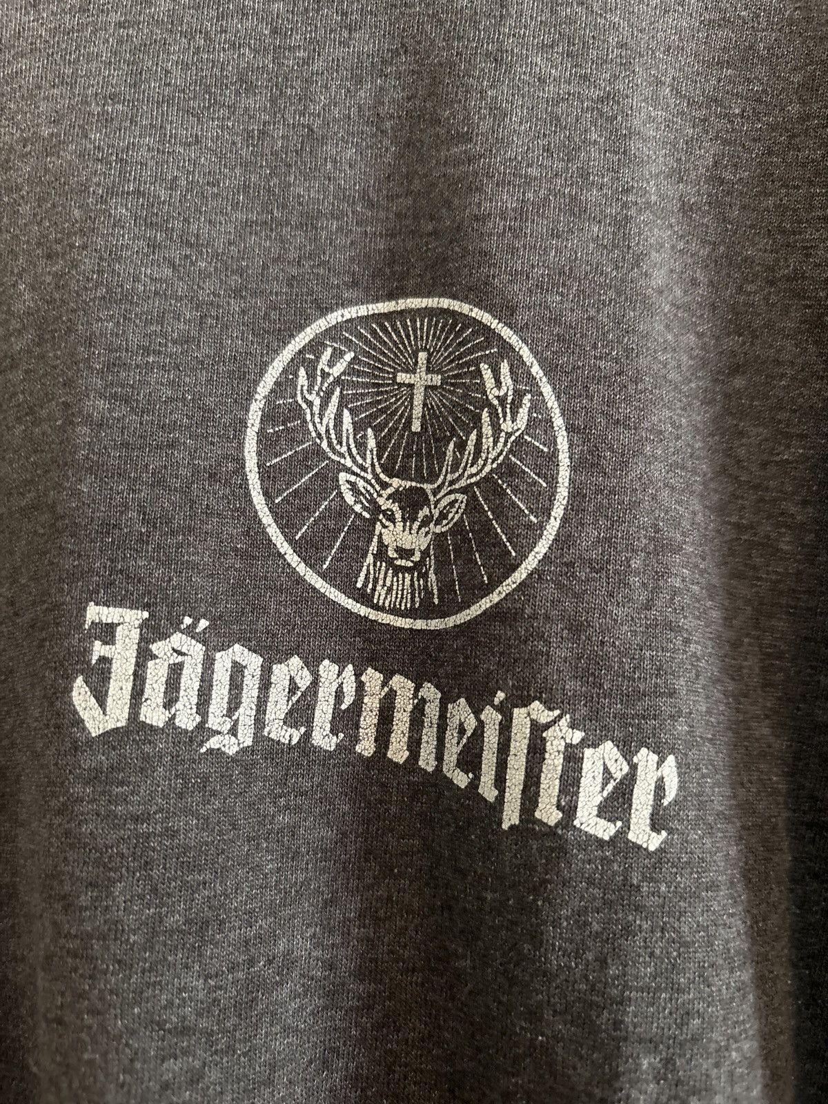 Jagermeister × Vintage Jägermeister Vintage Biker Tee Size US XL / EU 56 / 4 - 4 Thumbnail