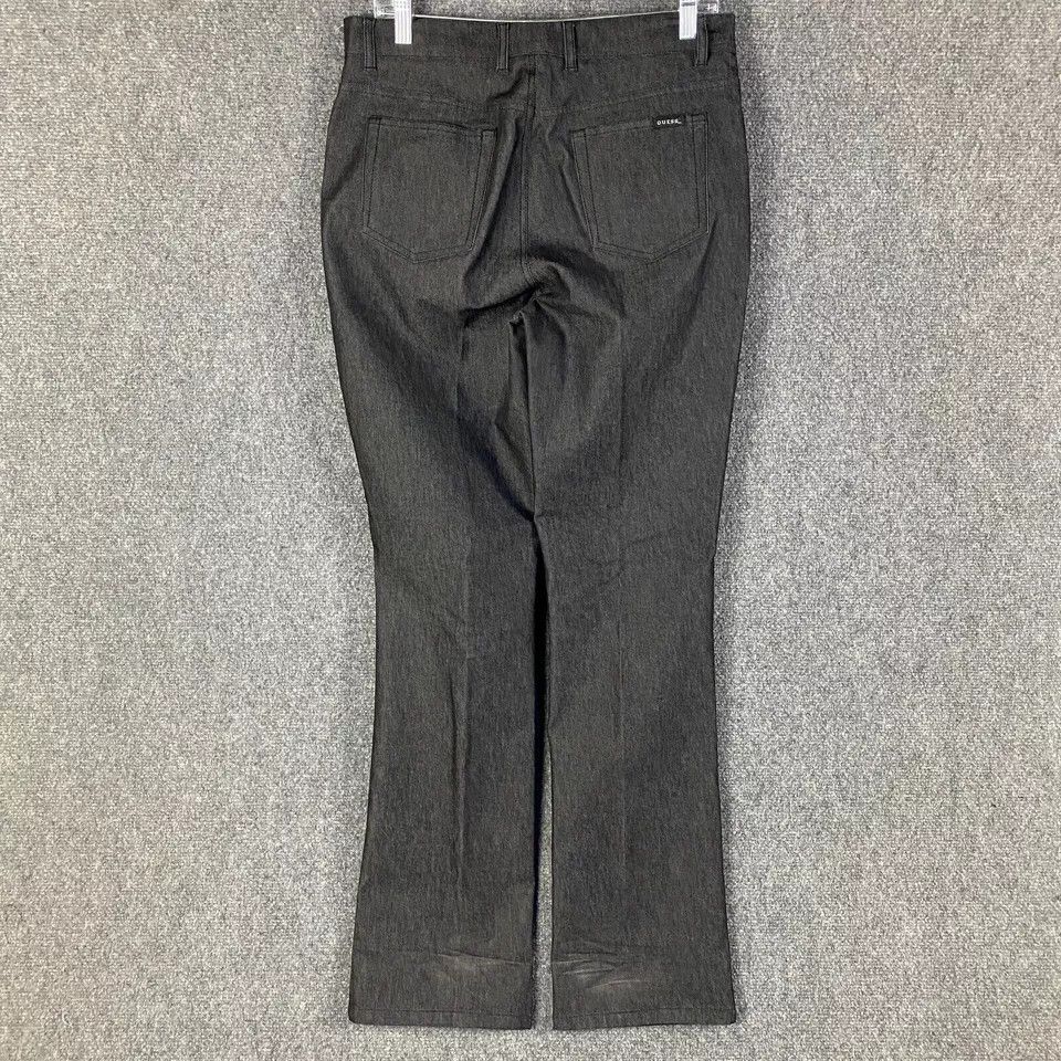 Guess × Vintage Vintage Guess Jeans Women's 31 Charcoal Wash Cotton Blend Size 31" - 6 Thumbnail