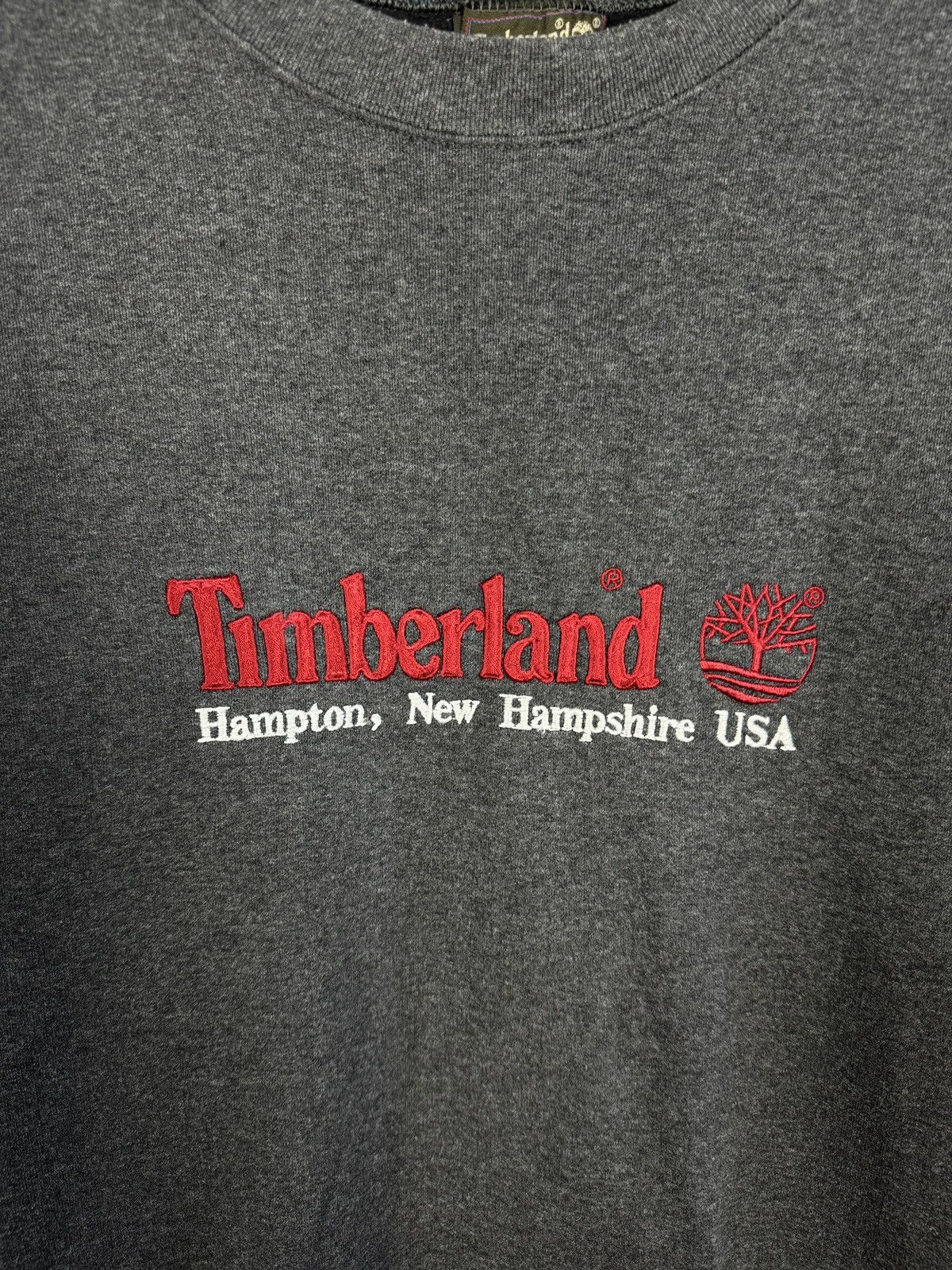 Timberland Timberland Weathergear Vintage Sweatshirt Embroidered Logo Size US L / EU 52-54 / 3 - 6 Thumbnail