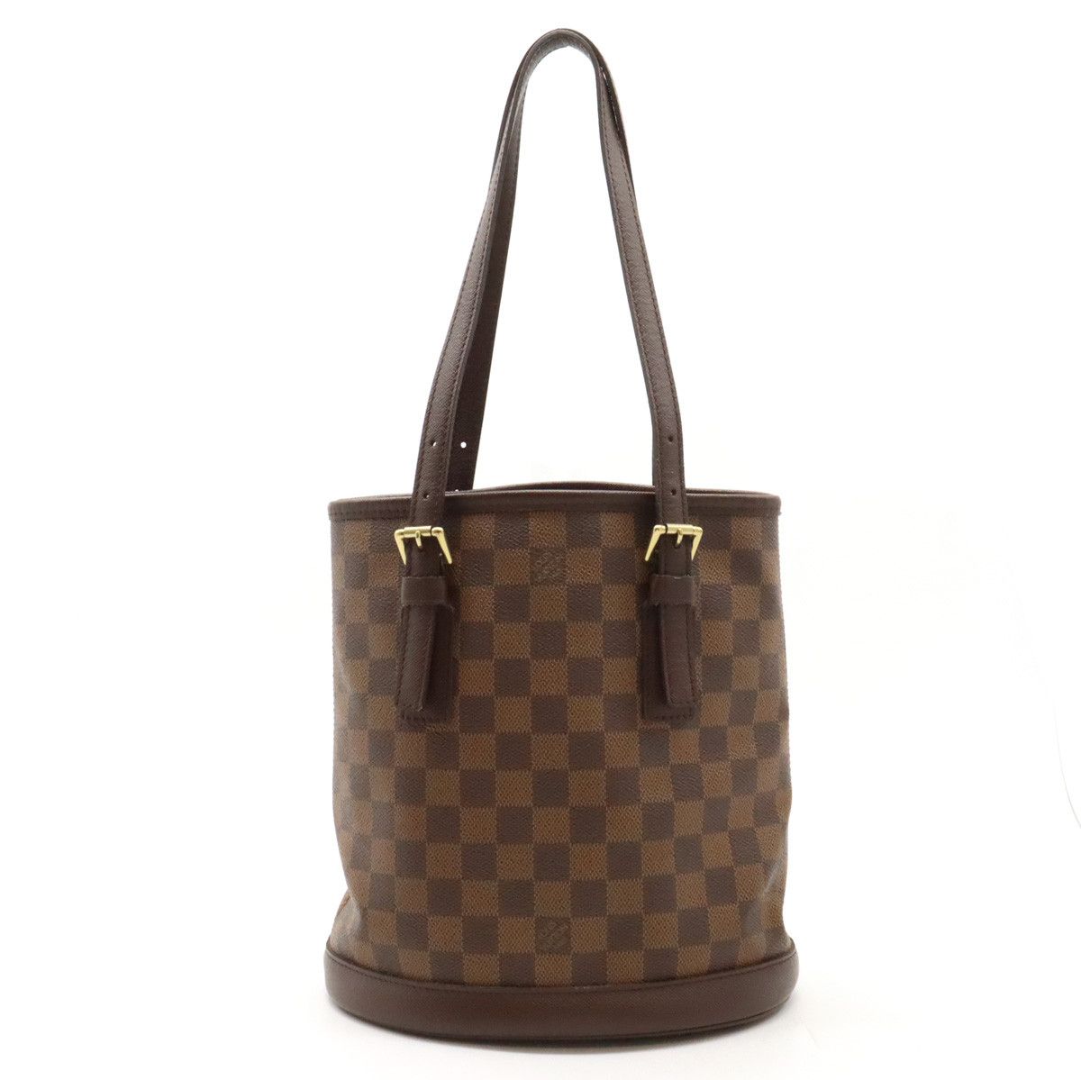 Louis Vuitton Louis Vuitton Louis Vuitton Damier Marais Bucket Shoulder Bag Tote N42240 Canvas Tote Bag N42240 in Very Good Condition Size ONE SIZE - 1 Thumbnail