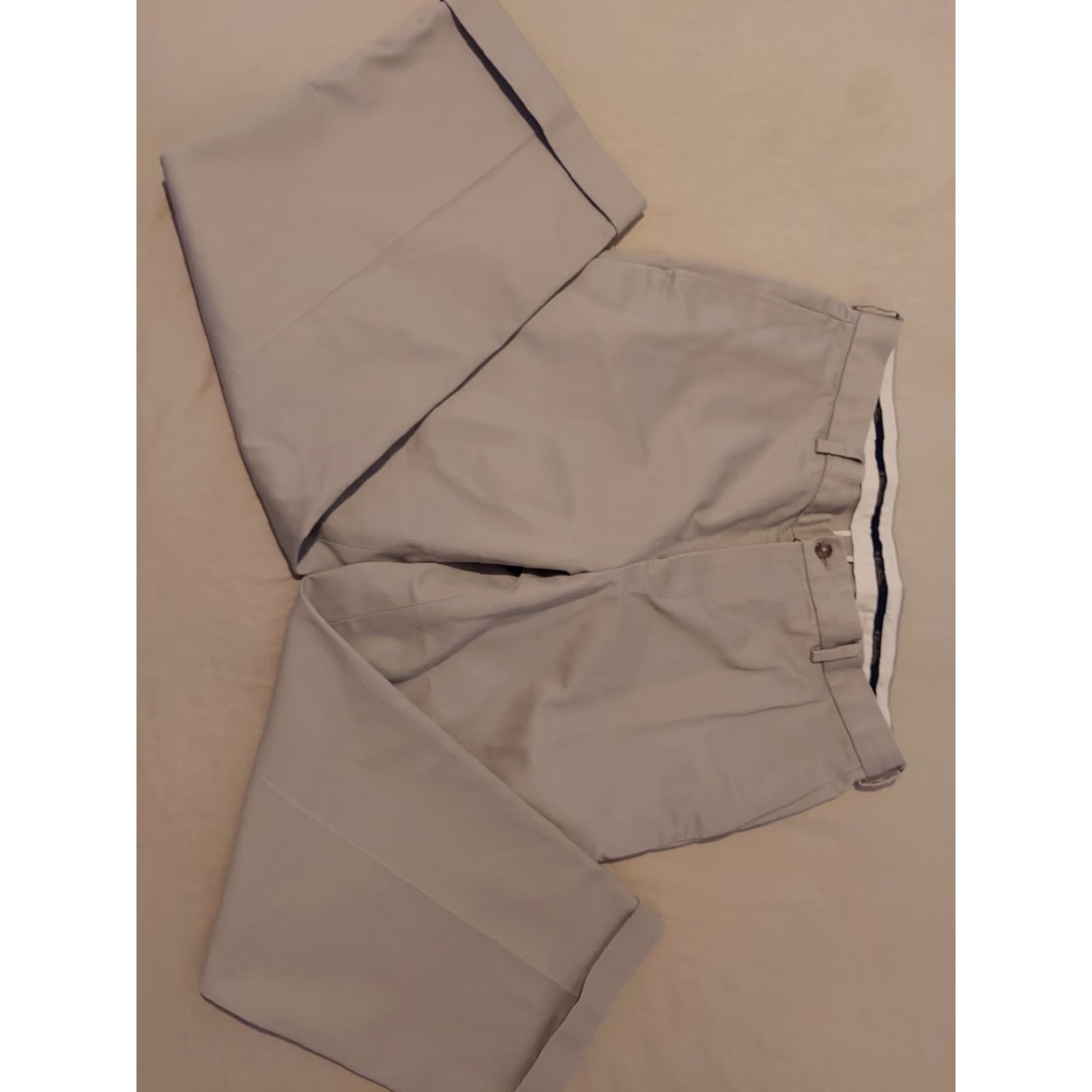 Brooks Brothers Brooks Brothers Chino Pants Mens 36x26 Beige Cotton Khaki Slack Trouser Size US 36 / EU 52 - 2 Thumbnail