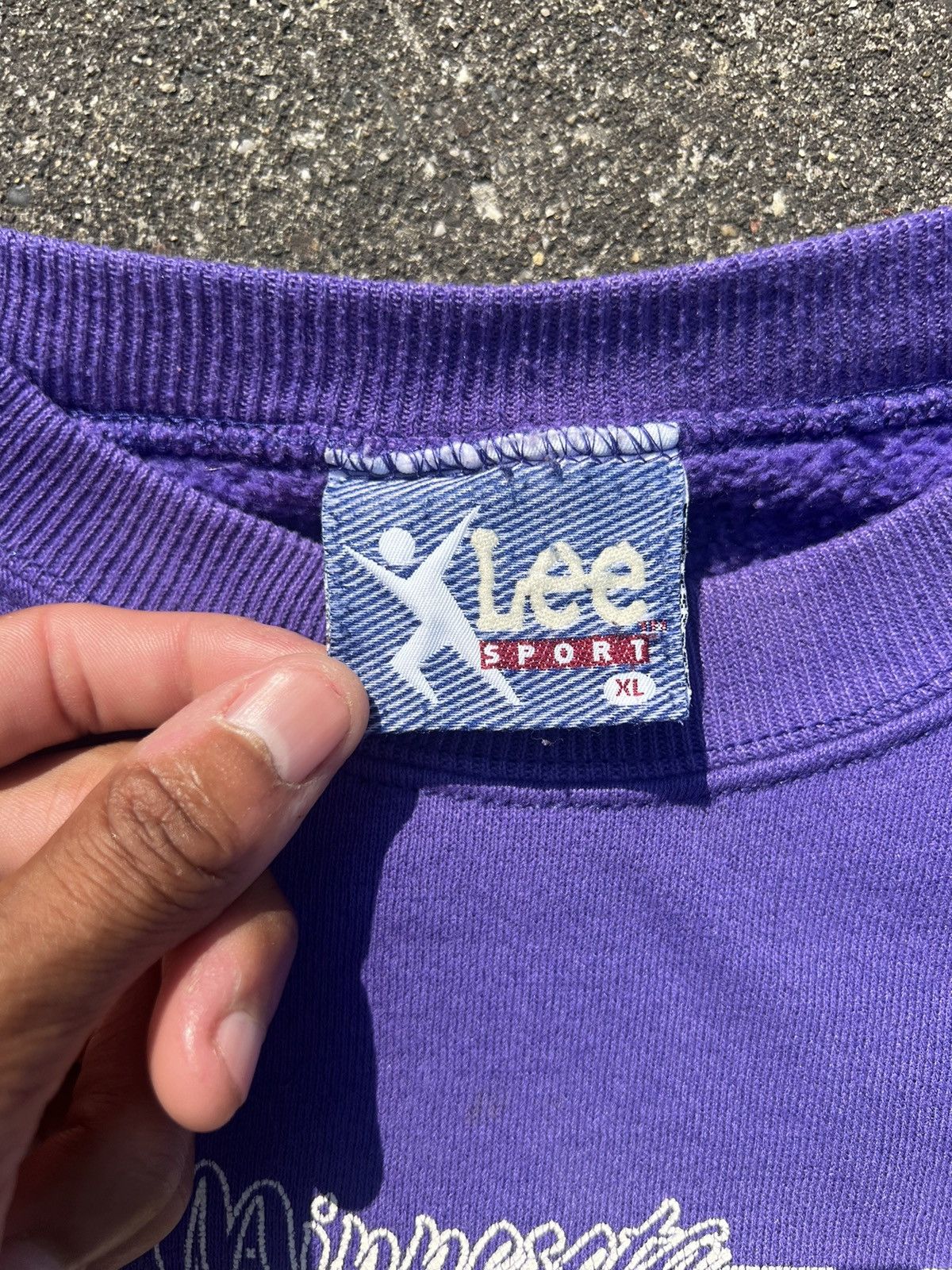 Nutmeg × Vintage Vintage Minnesota Vikings Sweatshirt Size US XL / EU 56 / 4 - 5 Thumbnail