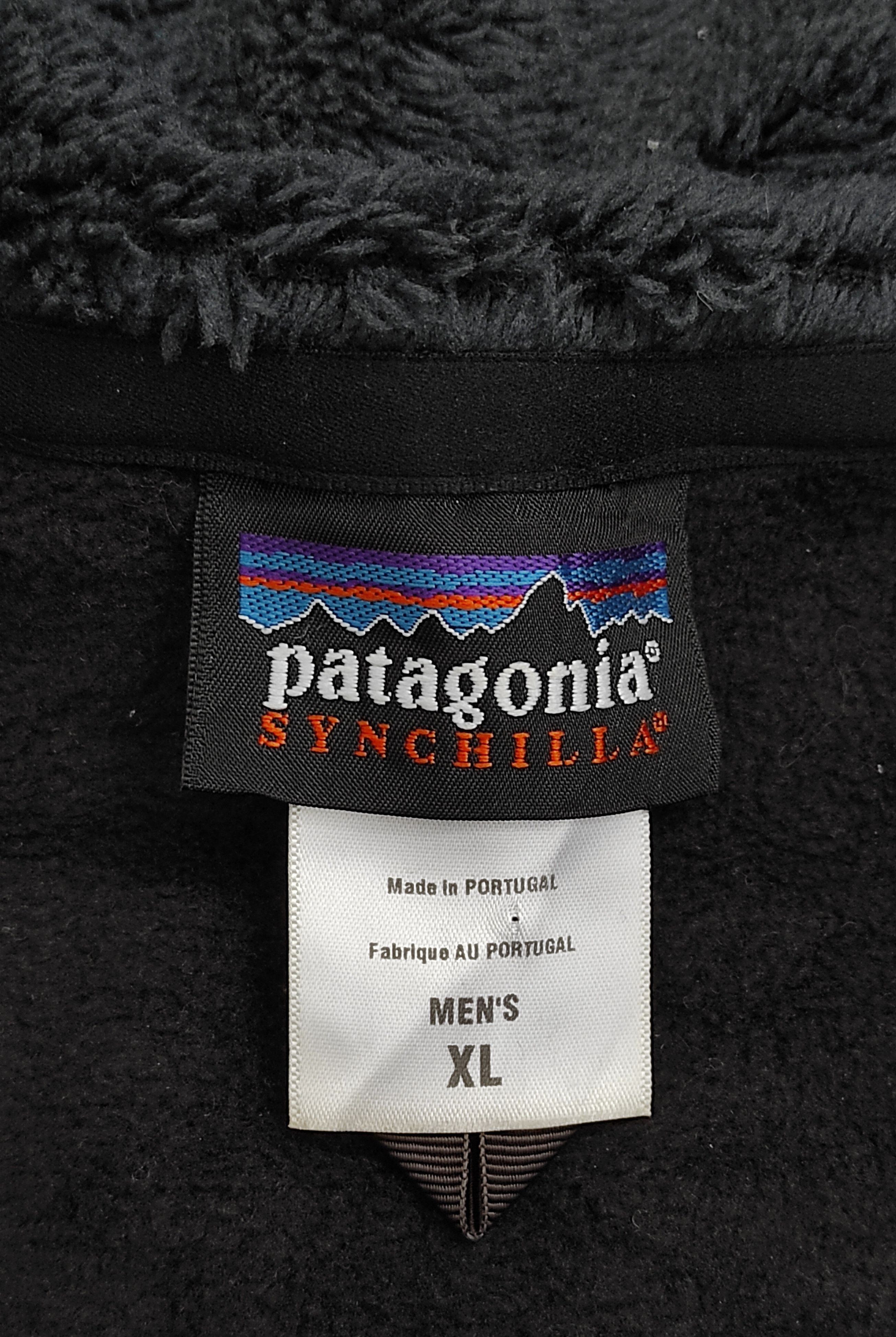 Patagonia Archive 00s PATAGONIA SYNCHILLA FLEECE BOA HOODIE JACKET Size US XL / EU 56 / 4 - 4 Thumbnail