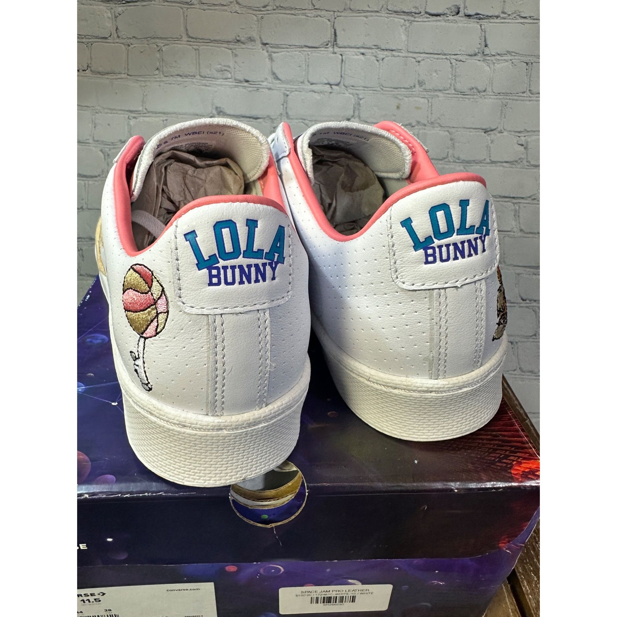 Converse Converse Space Jam Pro Leather “Lola Bunny Space Jam” Size US 10 / EU 43 - 3 Thumbnail