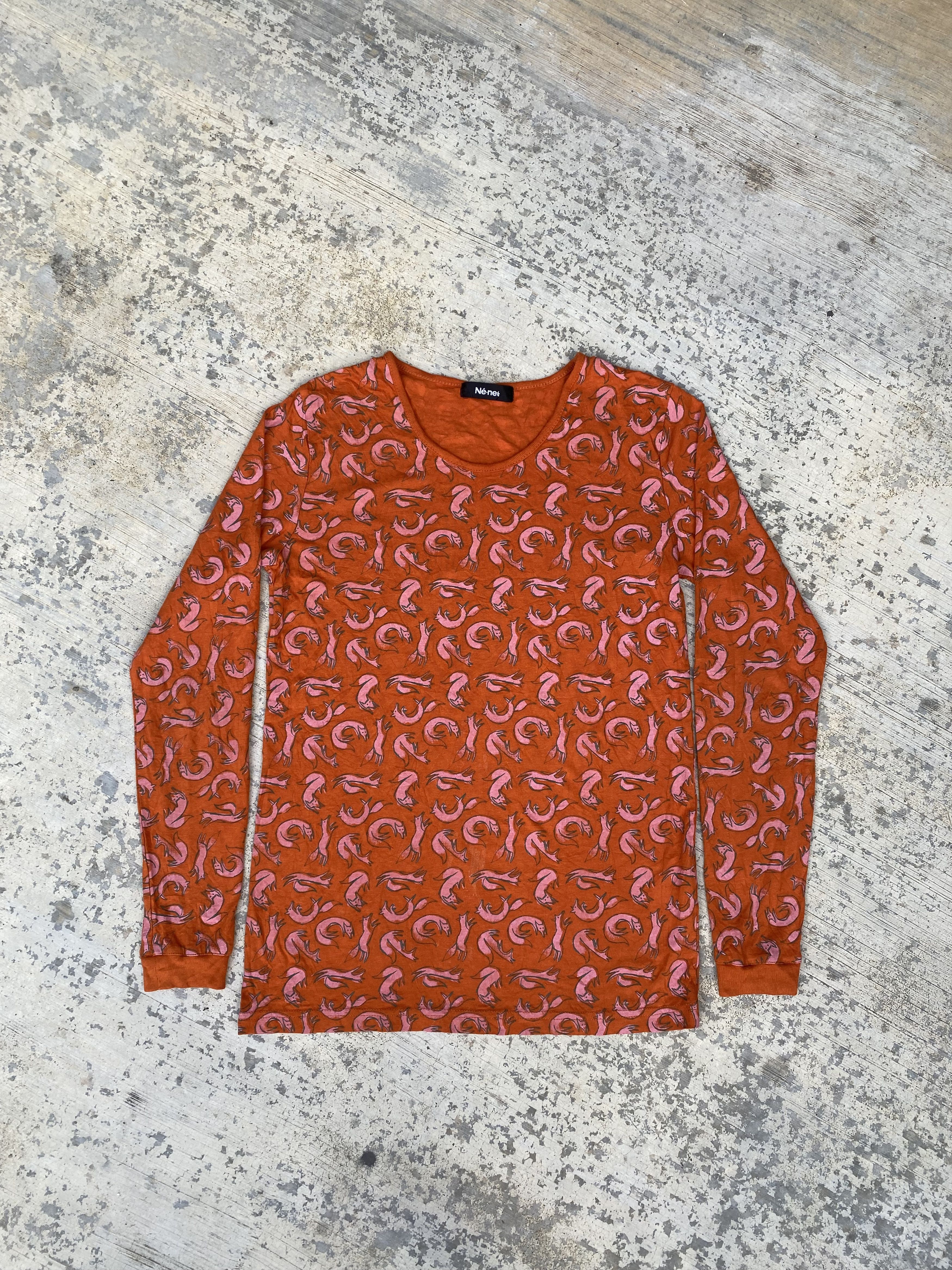 Ne-Net SS Ne-net fullprinted long sleeve tee Size M / US 6-8 / IT 42-44 - 1 Thumbnail