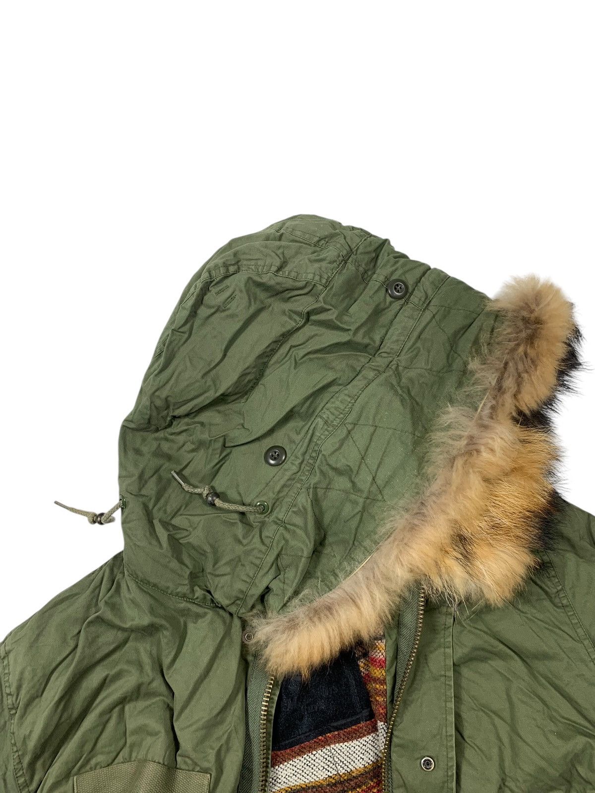 MR & MRS ITALY Mr & Mrs Fur Army Green Fur Parka Size US M / EU 48-50 / 2 - 10 Thumbnail