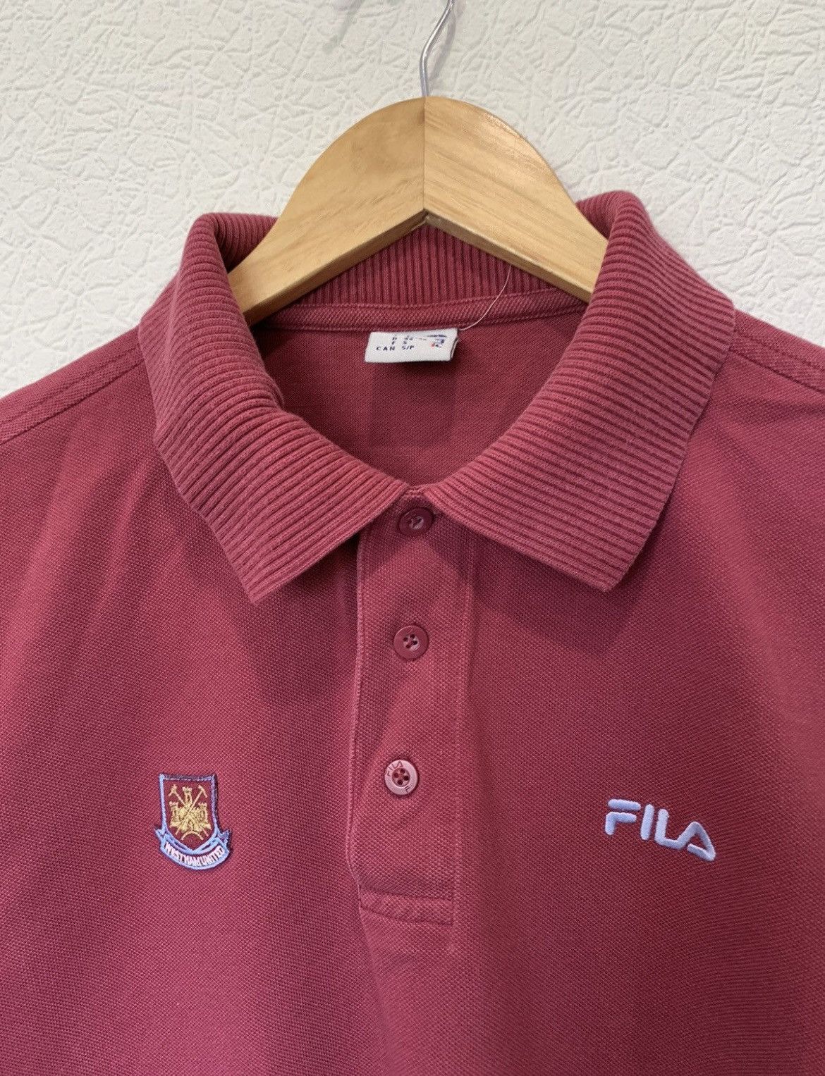 Fila Vintage 00’s Fila West Ham Polo Shirt Size US S / EU 44-46 / 1 - 3 Thumbnail