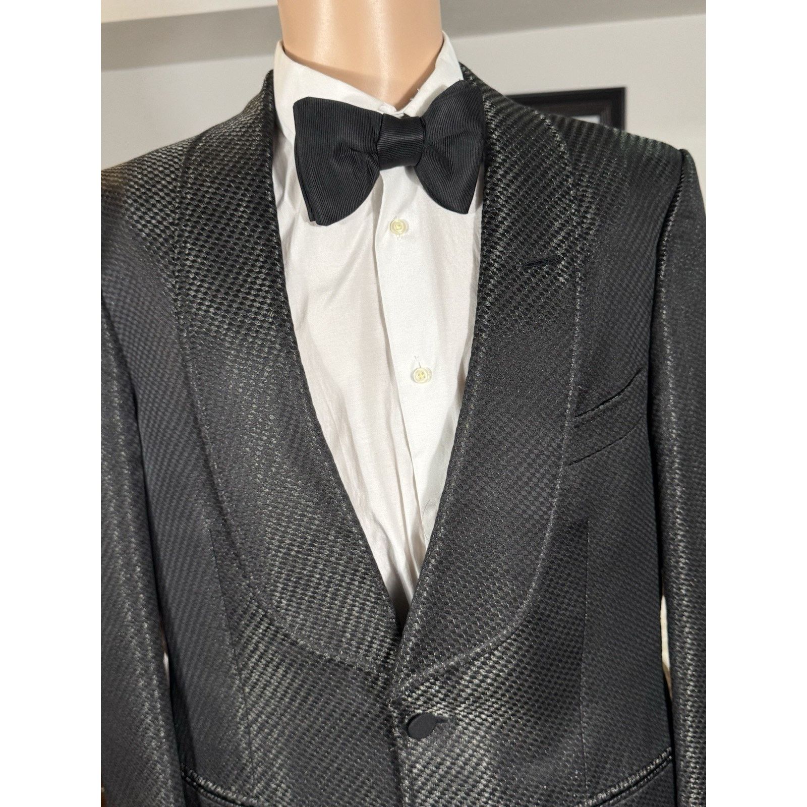 Tom Ford Tom Ford Reflective Dinner Jacket Set 52R 42R US 36x29 Size 42R - 14 Thumbnail