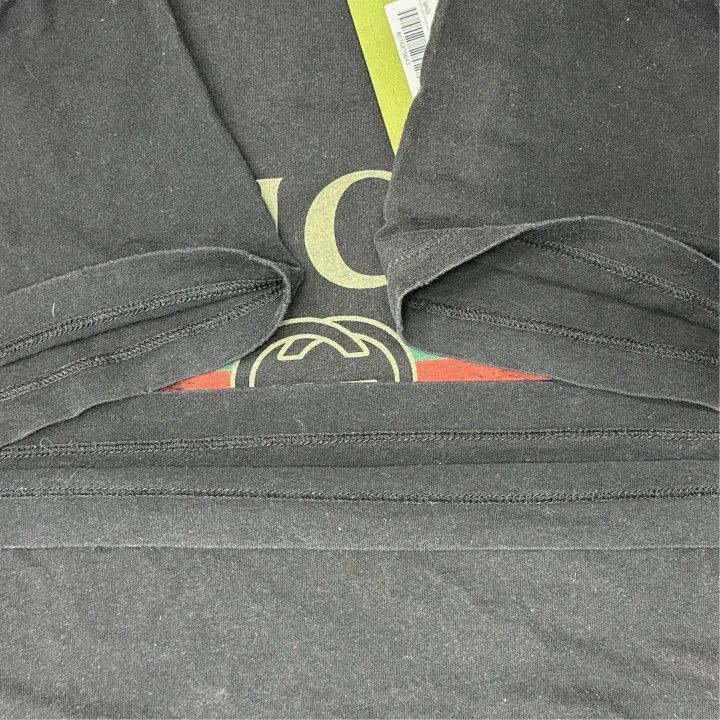 Gucci Gucci GUCCI Oversized Logo Black Short Sleeve T-Shirt -250 Size US S / EU 44-46 / 1 - 8 Thumbnail
