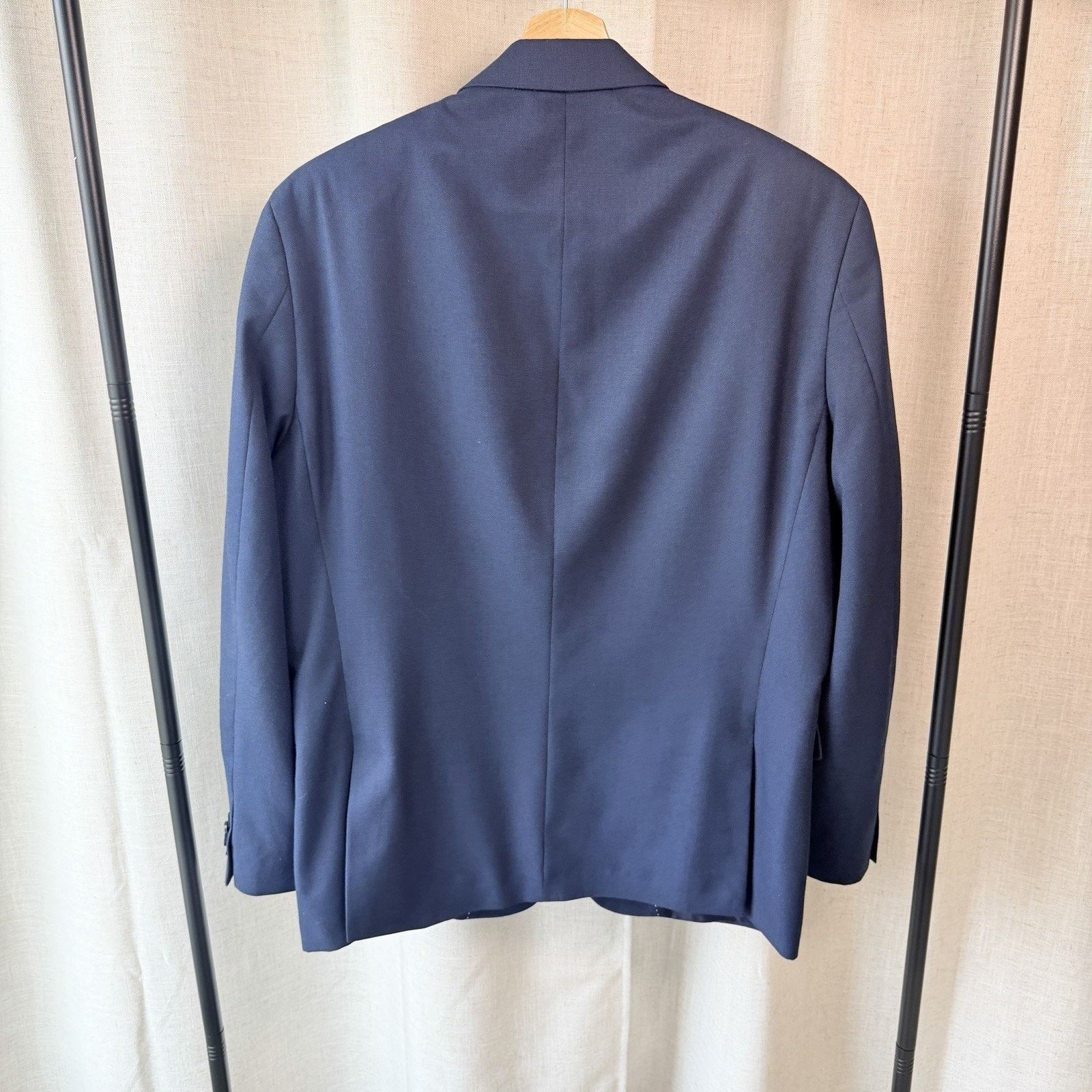 Tommy Hilfiger Tommy Hilfiger Navy Blazer 42R – Classic Two-Button Jacket Size 42R - 3 Thumbnail