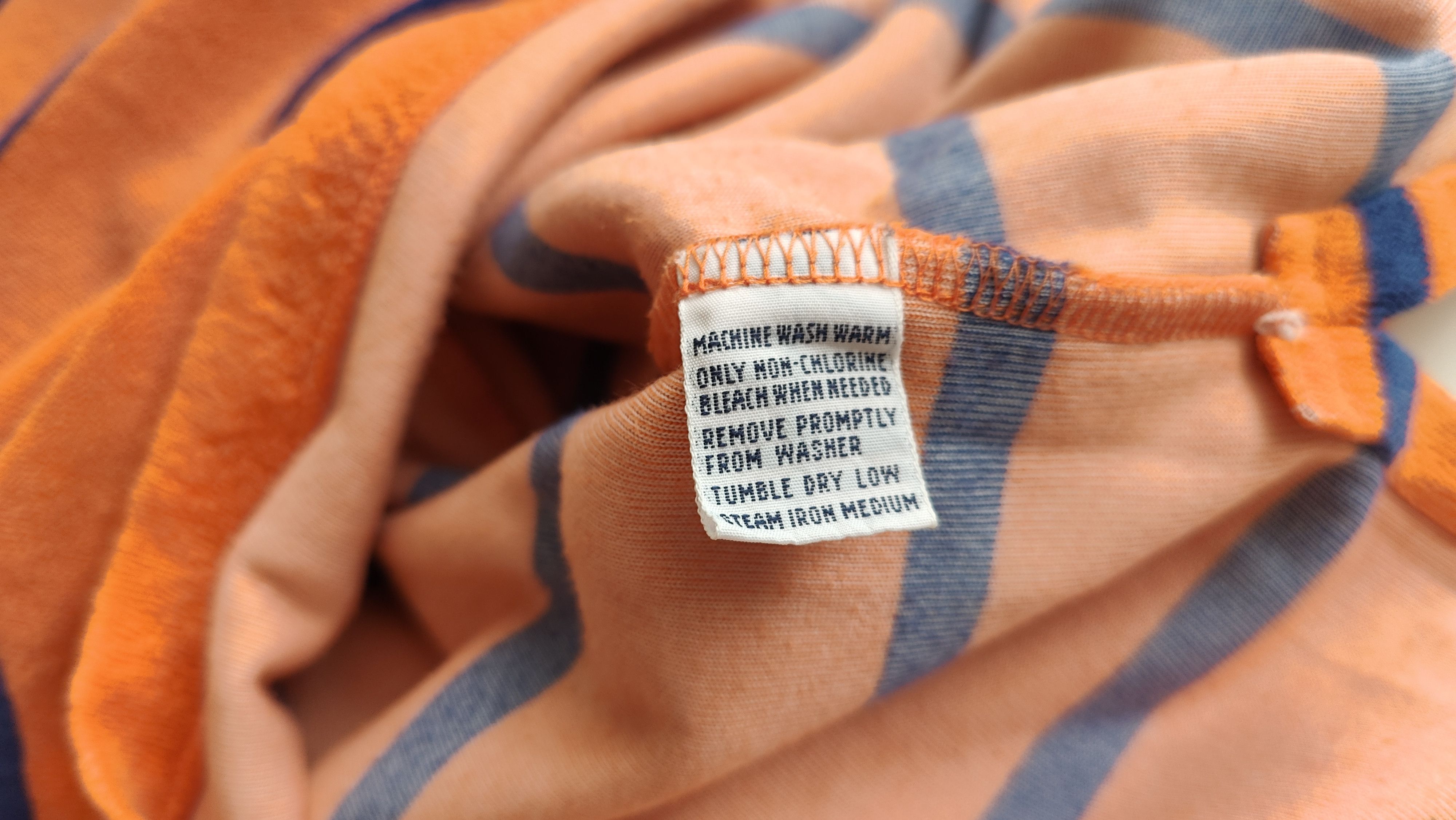 Polo Ralph Lauren Ralph Lauren French Terry Towell Striped Vintage Polo Size US L / EU 52-54 / 3 - 7 Thumbnail