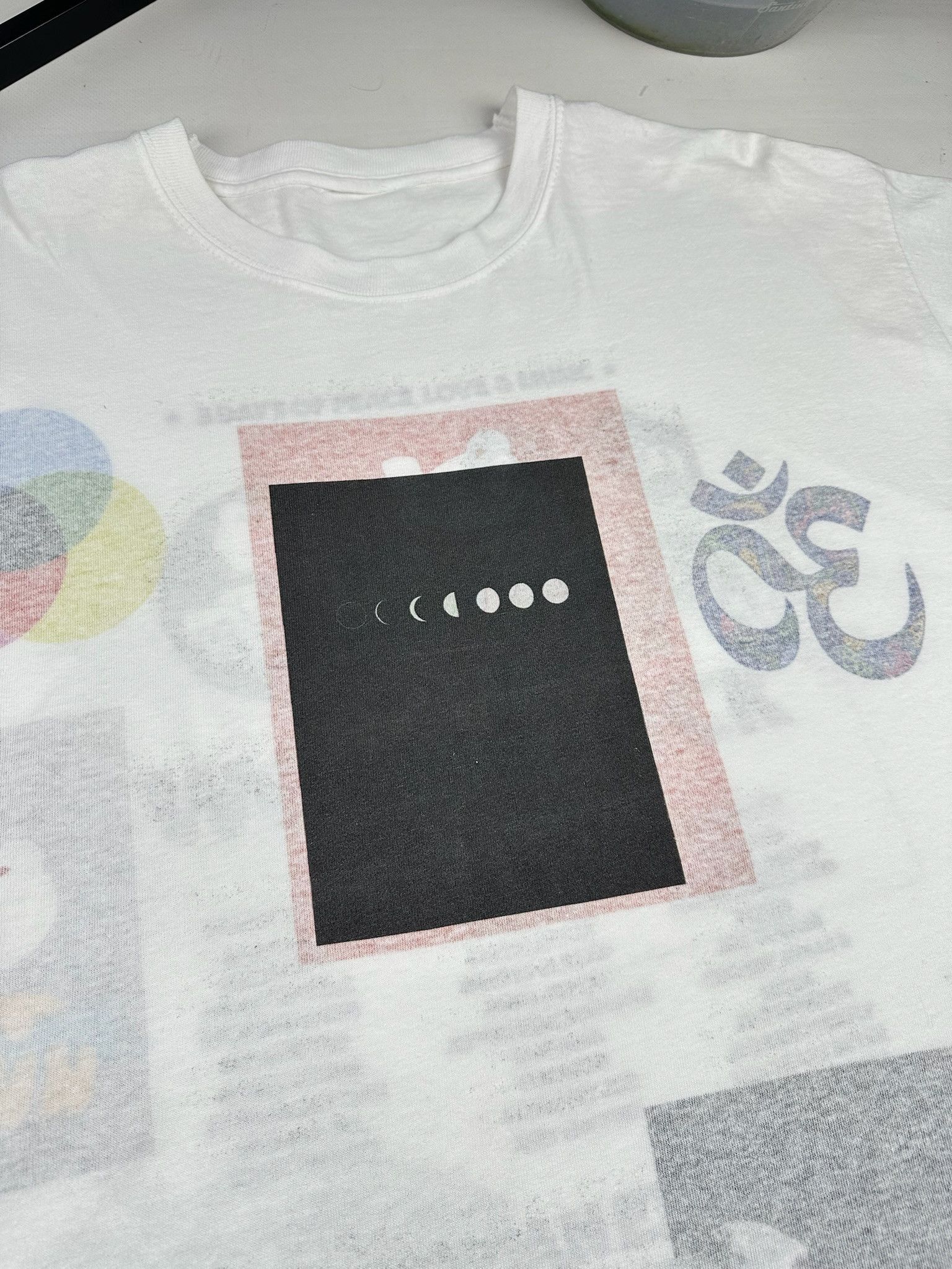 Other vintage WOODSTOCK acid drugs tee double sided tee shirt Size US XL / EU 56 / 4 - 5 Thumbnail