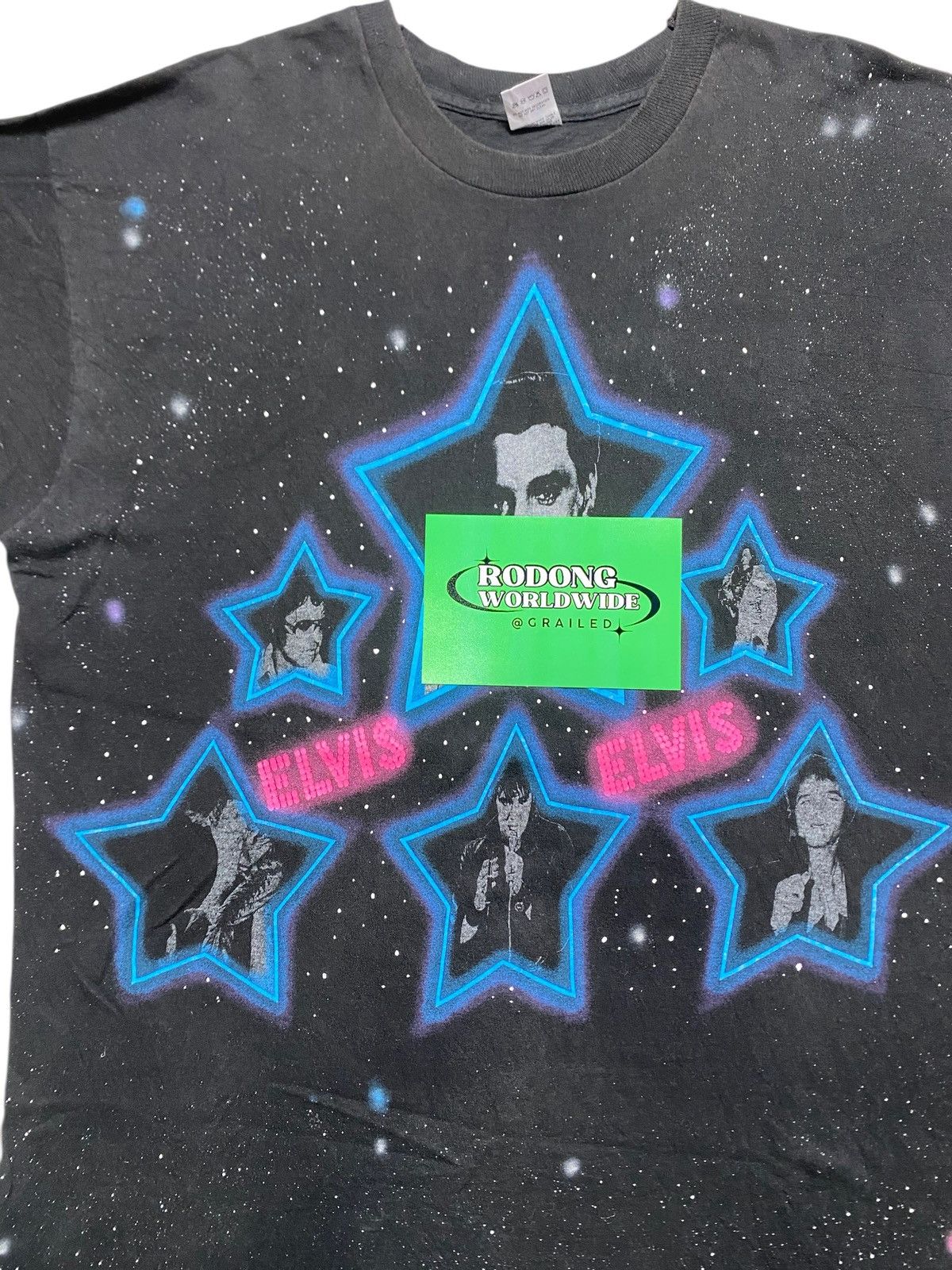 Vintage VINTAGE TSHIRT ELVIS PRESLEY RAPTEE DESIGN Size US XL / EU 56 / 4 - 2 Thumbnail